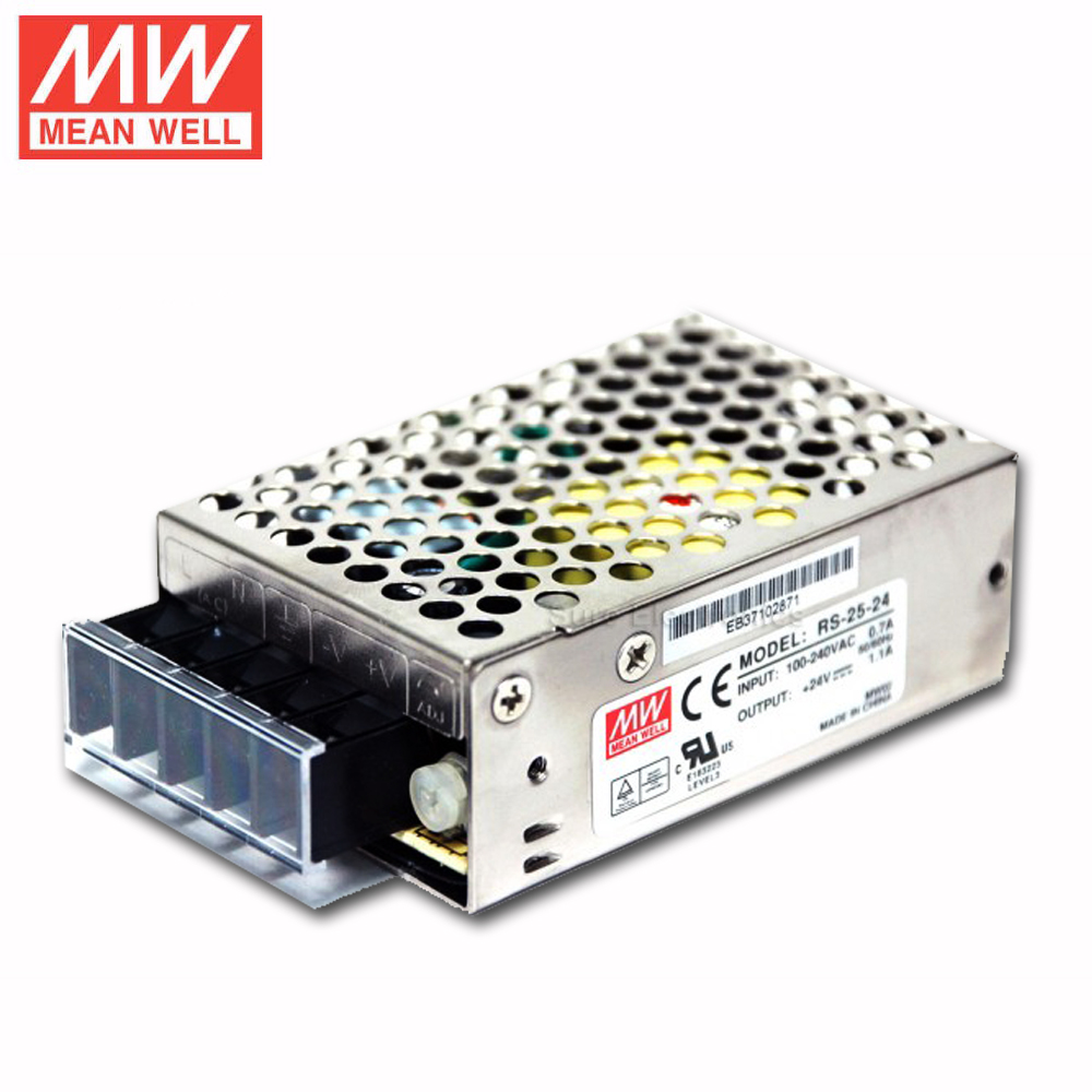 RS-25-24 Switching Power Supply AC 88-264V/DC 125-373V