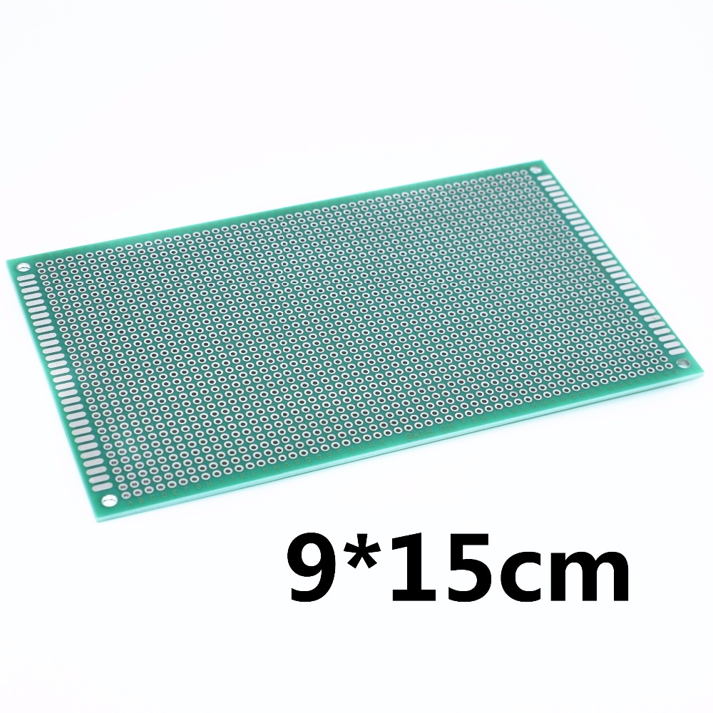 9x15cm 2.54mm Double Side Prototype PCB DIY
