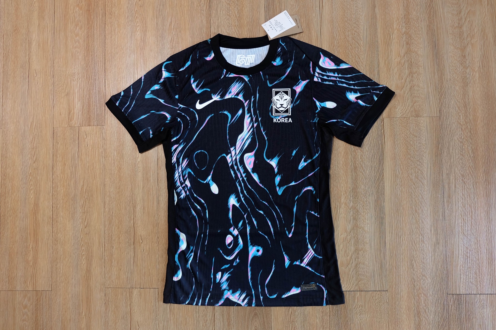เสื้อฟุตทีมชาติทีมชาติ เกาหลีใต้ เยือน สีดำ เกรดนักเตะ 2024