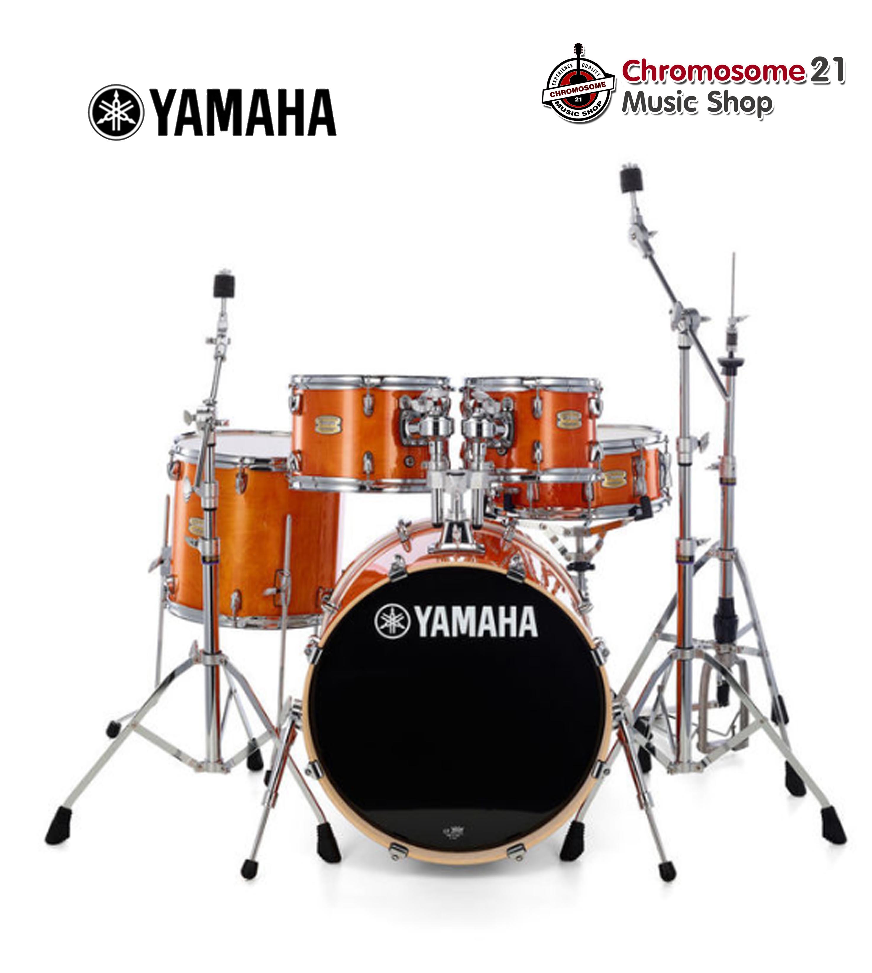 กลองชุด Yamaha Stage Custom Birch พร้อมชุดฮาร์ดแวร์(SBP2F5+HW780) (ไม่รวมฉาบ, แฉ, เก้าอี้)