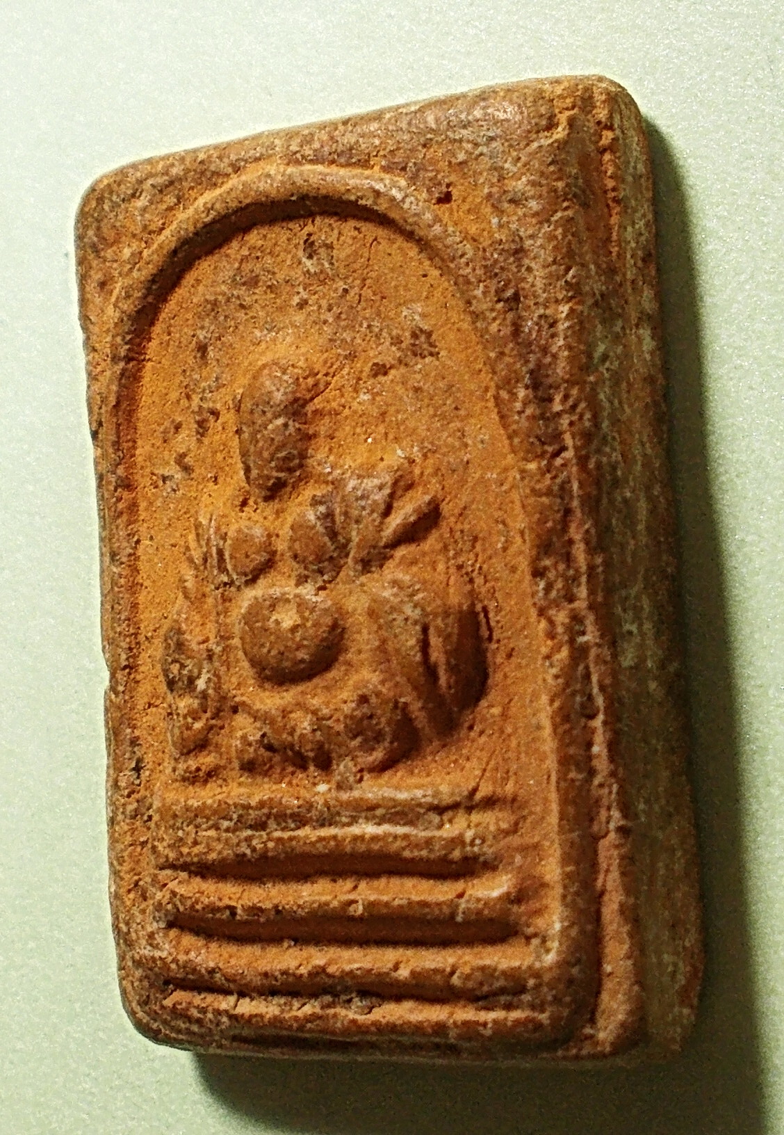 สังกัจจายน์ เนื้อดินผสมผง หลังยันต์ เจ้าคุณโพธิ์แจ้ง วัดโพธิ์แมนคุณาราม #lnw520 (ขายแล้ว)