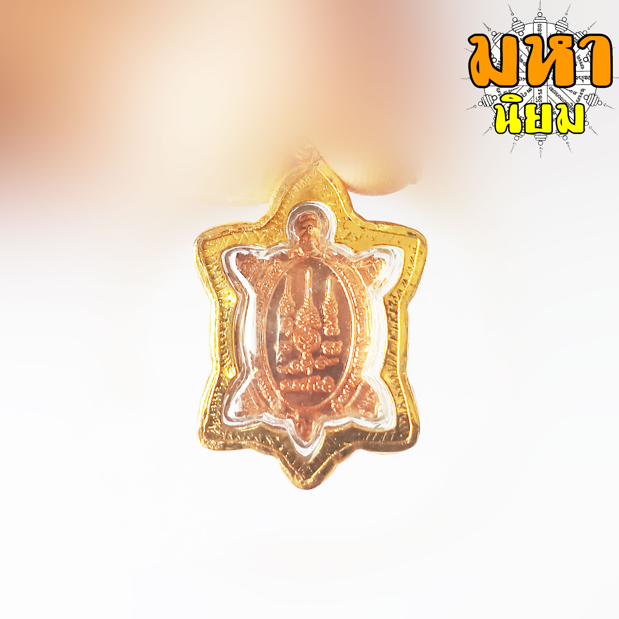 พญาเต่าเรือน ไตรมาส (องค์เล็ก) หลวงปู่หลิว ปณฺณโก วัดไร่แตงทอง เลี่ยมกรอบอย่างดี