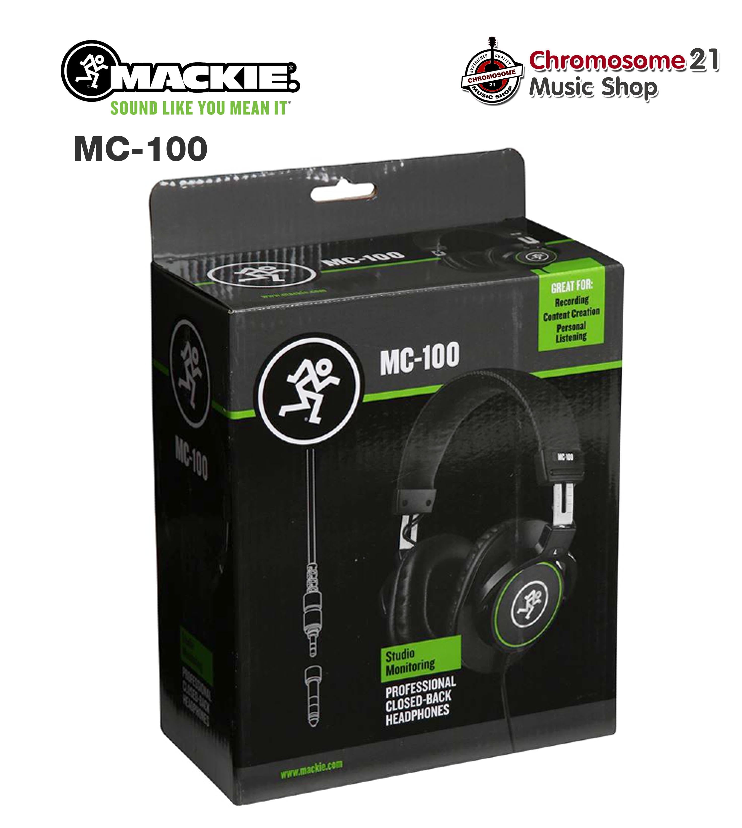 หูฟังมอนิเตอร์ MACKIE MC-100