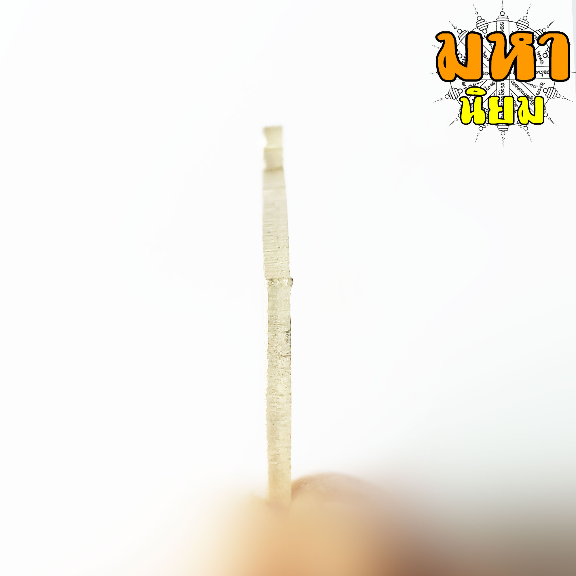 เหรียญเล้ง รวยๆ เฮงๆ พระอาจารย์อิฏฐ์ วัดจุฬามณี จ.สุมทรสงคราม เนื้อเงินลงยา พร้อมกล่องอย่างดี