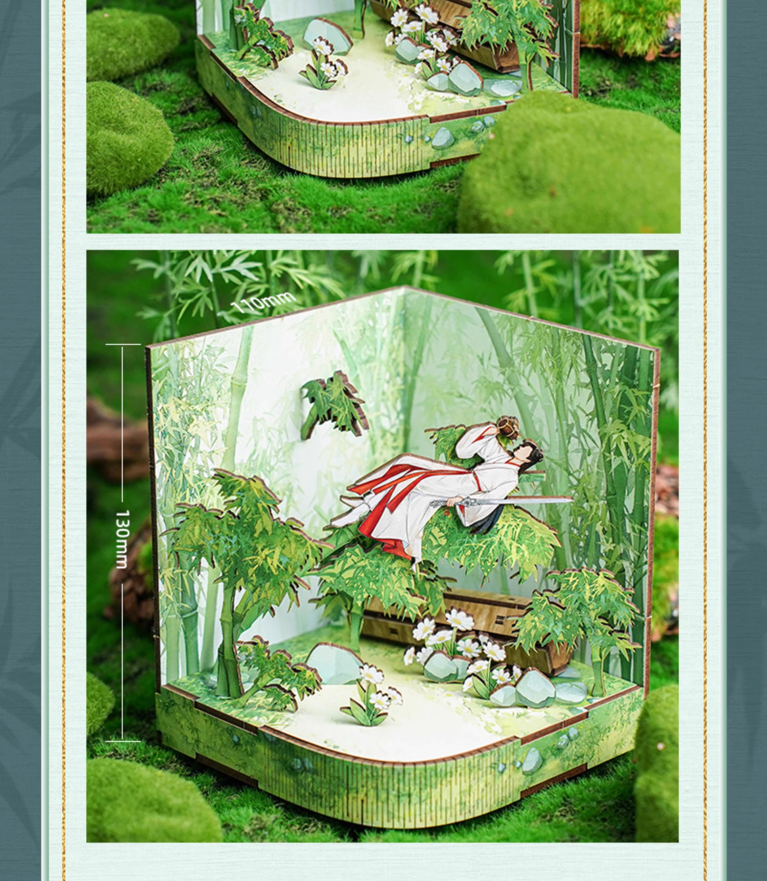 Pre - ตัวต่อไม้หอดอกบัวลายมงคล หลี่เหลียนฮวา ซีรี่ย์จีน (Official Goods) MysteriousLotusCasebook