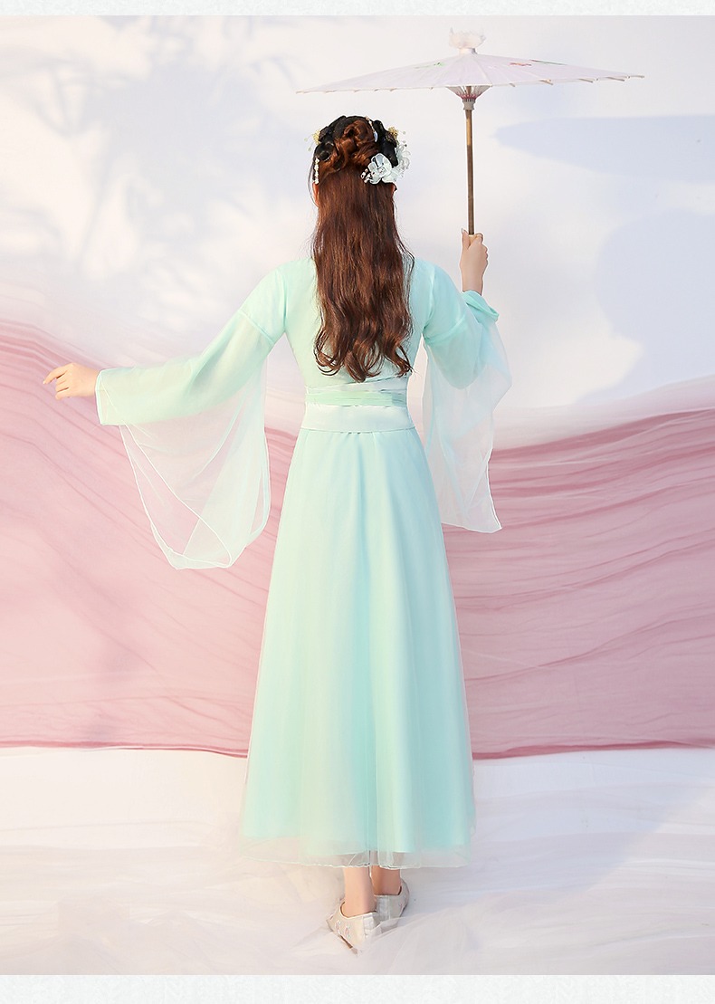 Pre - คอสจีน Hanfu ฮั่นฝูจีน ชุดจีนโบราณ/ซีรี่ย์ ชุดฮั่นฝูผู้หญิง