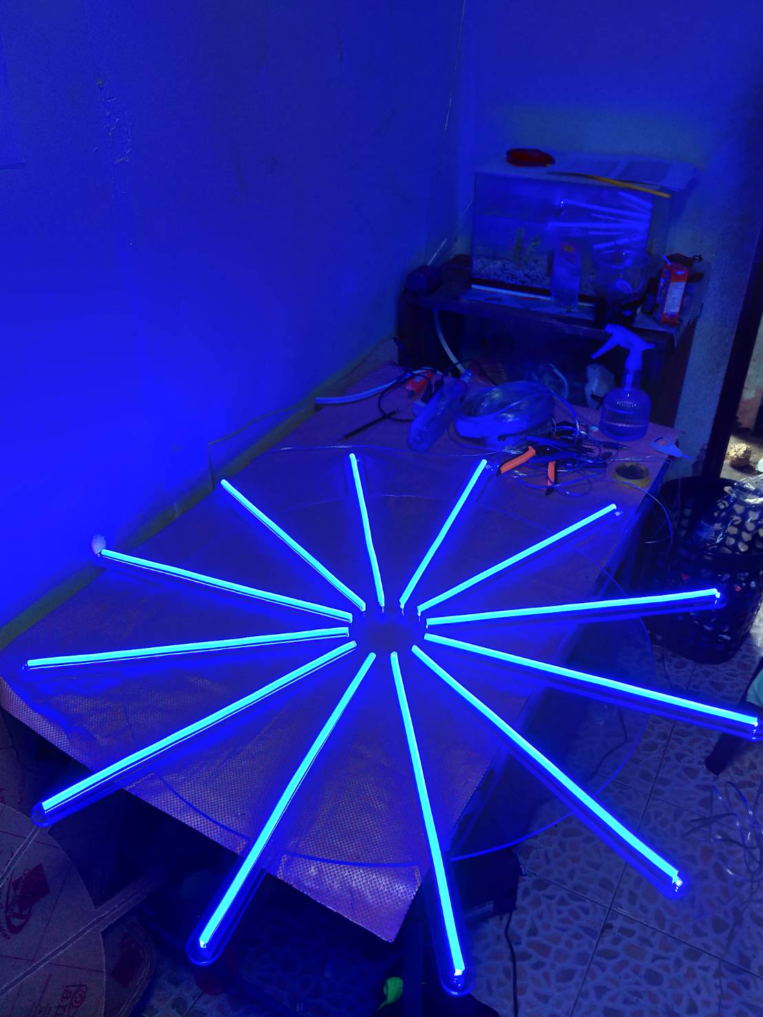 ป้ายไฟ neon flex ร้านอาหารสัตว์งานเกษตรแฟร์