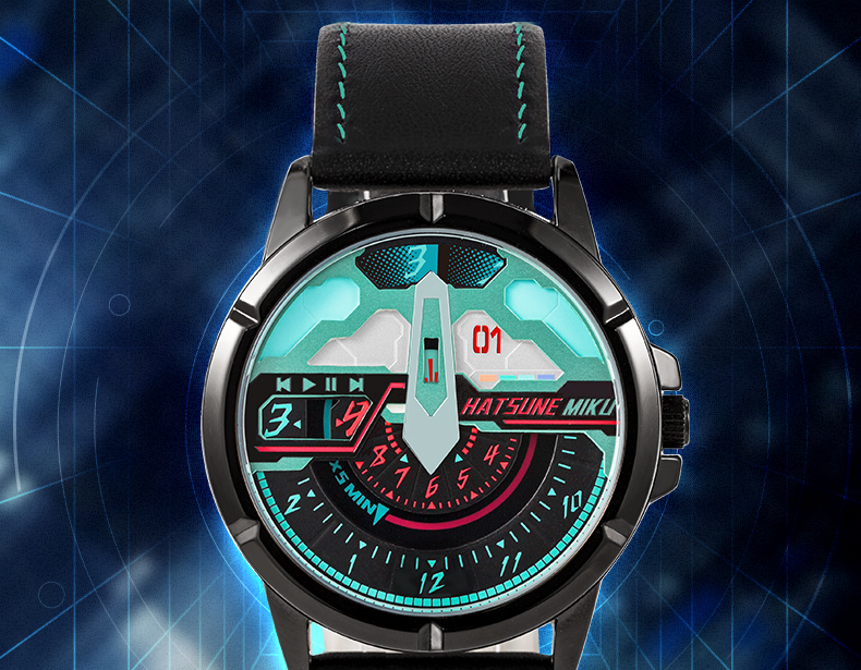 Pre - นาฬิกาข้อมือ Hatsune Miku (อฟช.จีน) นาฬิกากันน้ำฉลองครบรอบ 16 ปี