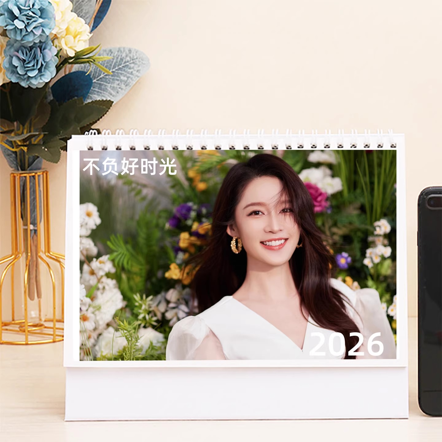 Pre - ปฏิทินตั้งโต๊ะ หลี่ชิ่น LiQin ปี 2026