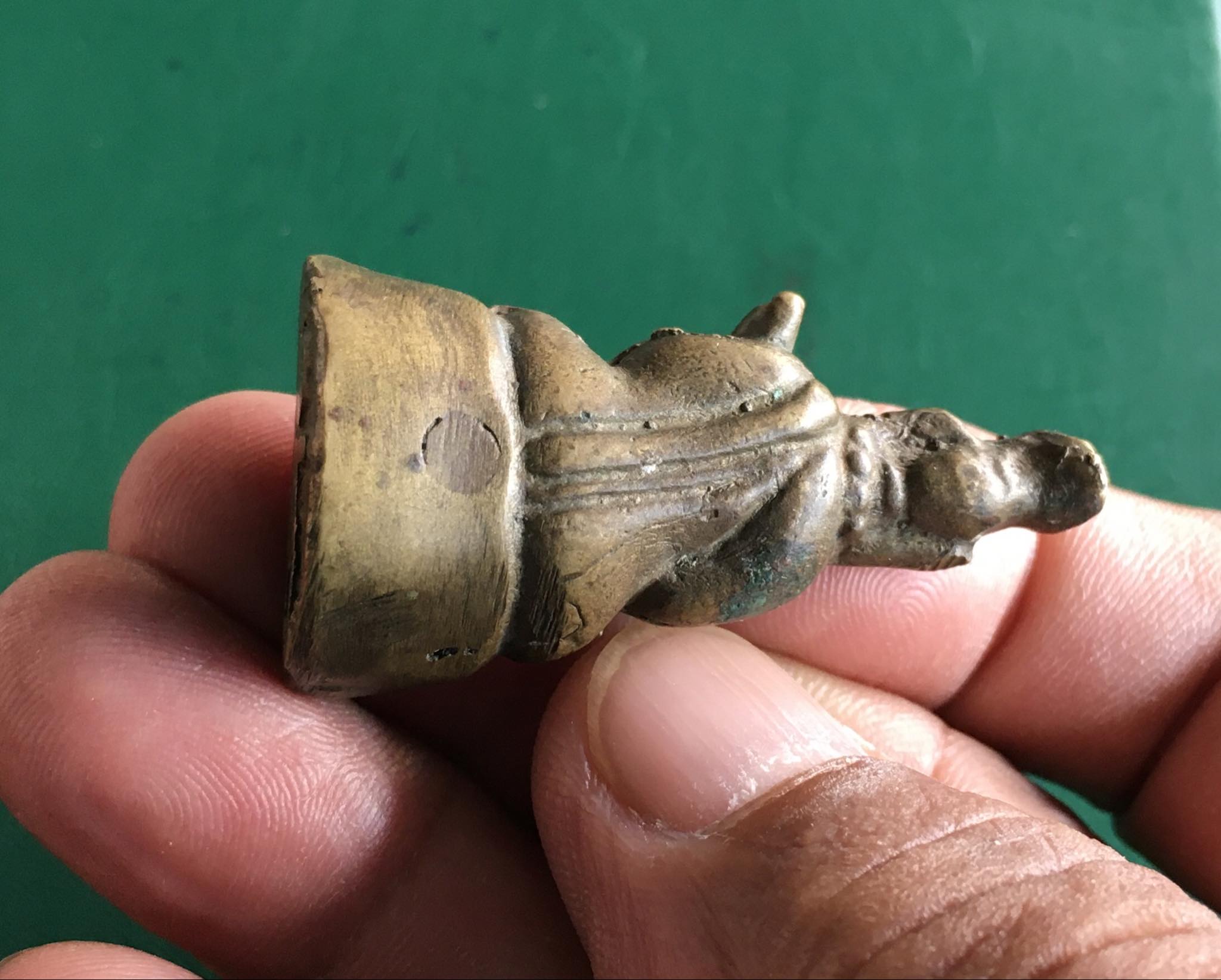 พระกริ่งฤาษีหลวงพ่อเงิน วัดบางคลาน ออกวัดป่ามะไฟ จังหวัดพิจิตร ปี2456