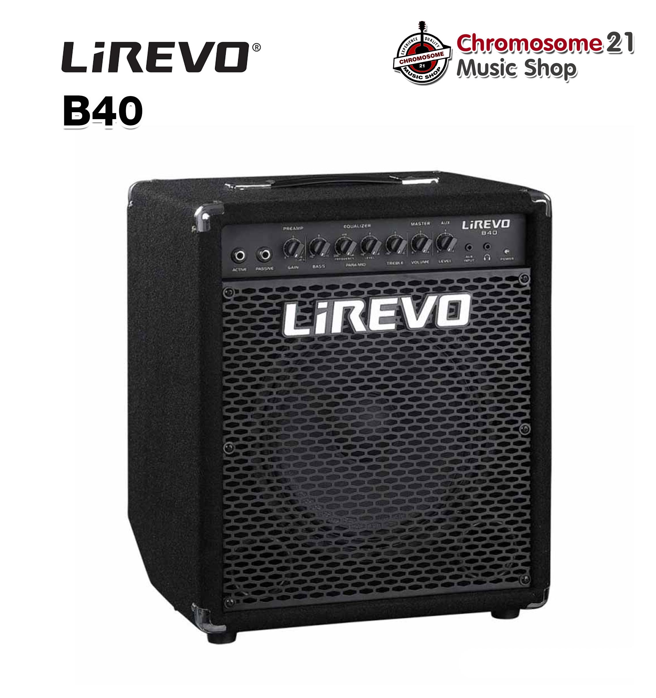แอมป์เบส Lirevo Bass B40 กำลัง 40 วัตต์