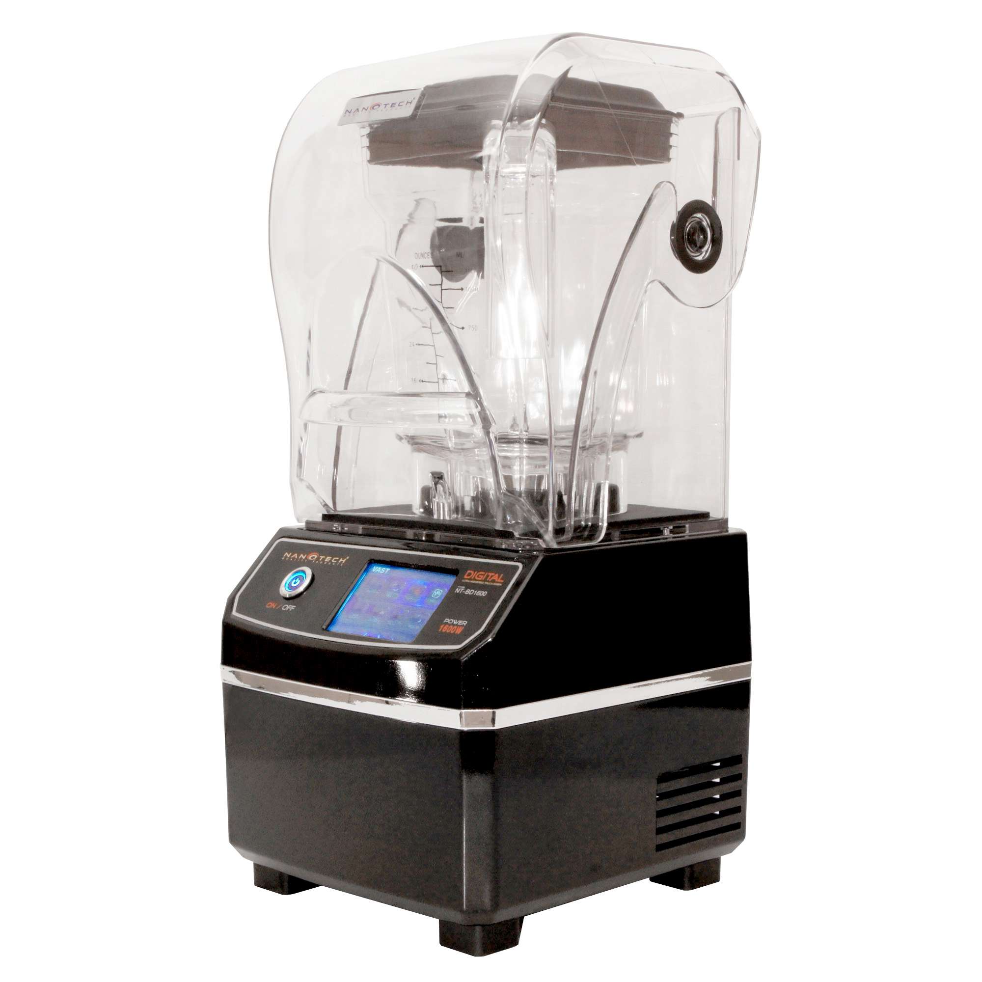 Nanotech เครื่องปั่นดิจิตอล ทัชสกรีน รุ่น NT-BD1600 (มีฝาครอบลดเสียง)