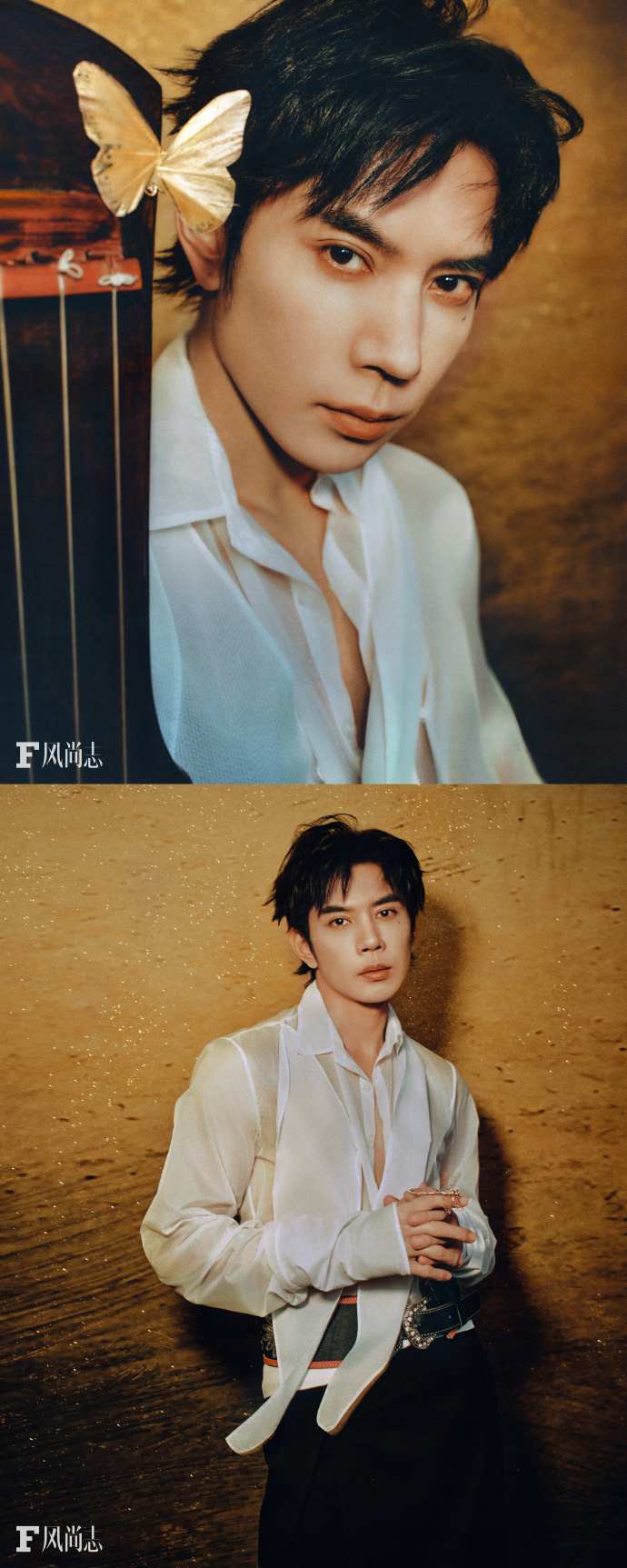 Pre - นิตยสาร F风尚志 เฝิงเจี้ยนอวี่ 冯建宇 FengJianYu 2025 A/B/C+การ์ด+โพลารอยด์