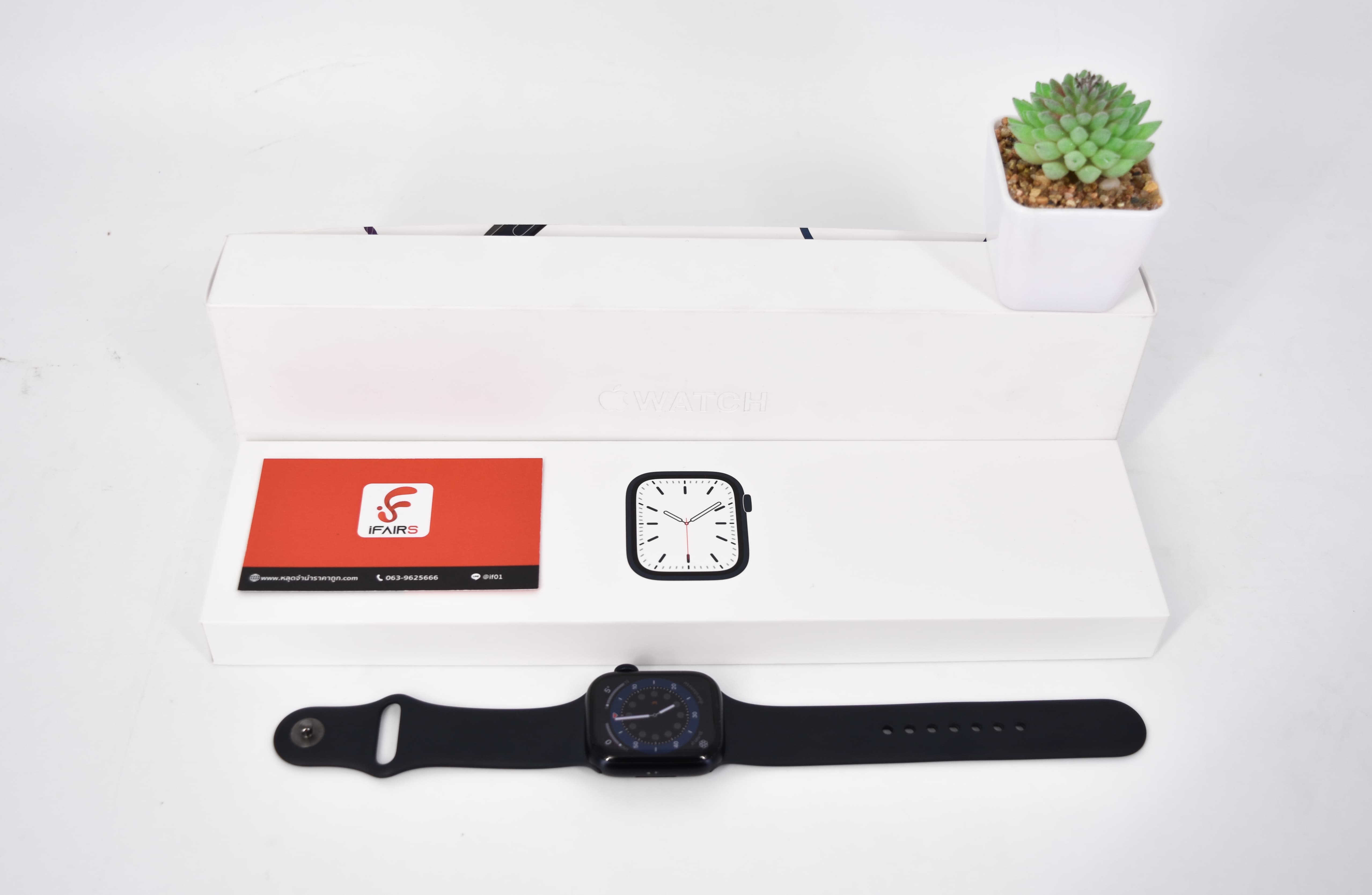 Apple Watch Series 7 GPS อะลูมิเนียม 41 มม. สี Midnight