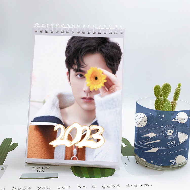 Pre - ปฏิทินตั้งโต๊ะลาย zhangxincheng จางซินเฉิง 2023