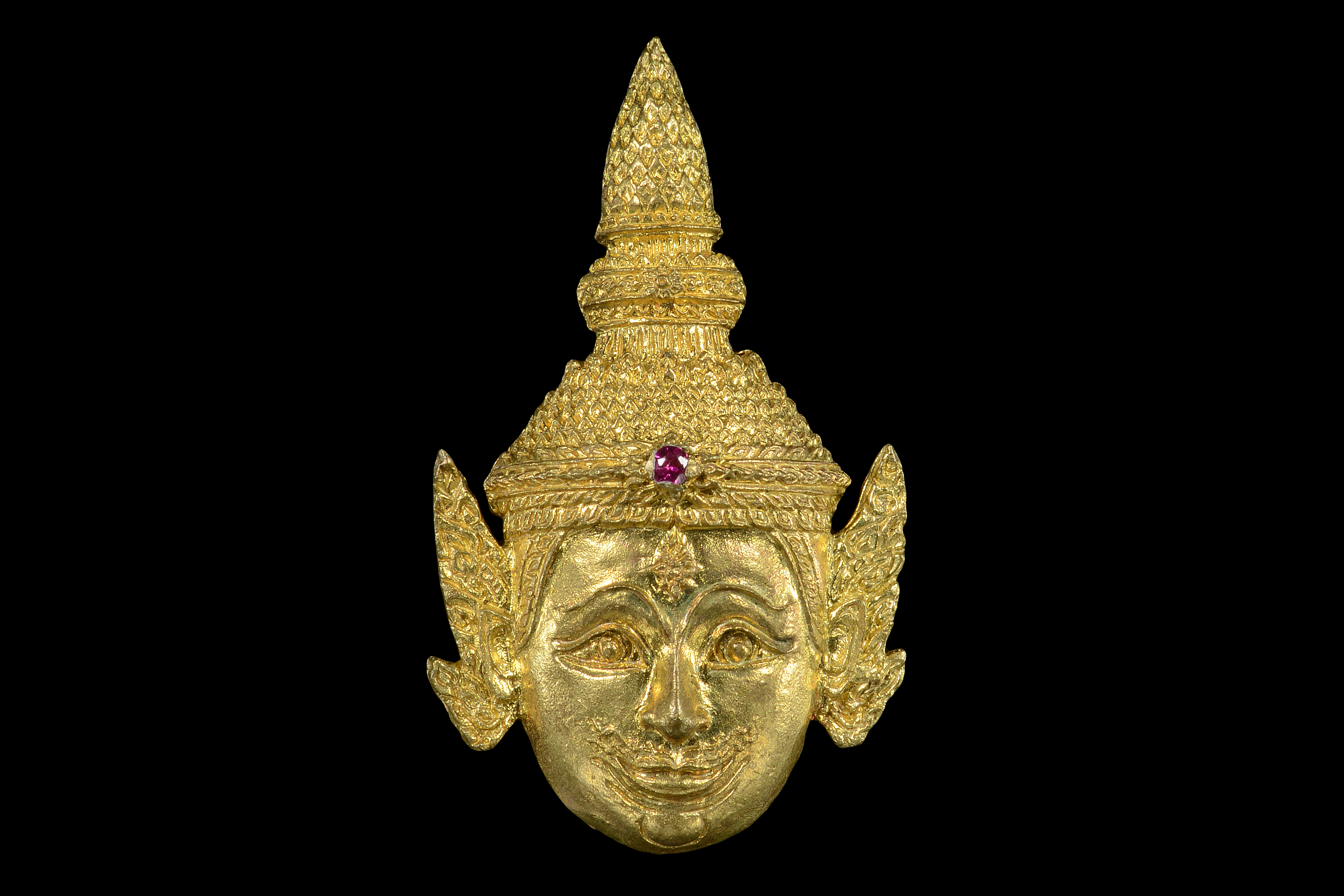 พระลักษณ์หน้าทอง สุดยอดมหาเสน่ห์ เมตตามหานิยม หลวงพ่อเอิบ ฐิตธมฺโม วัดหนองหม้อแกง (เนื้อสุวรรณสัมฤทธ์)