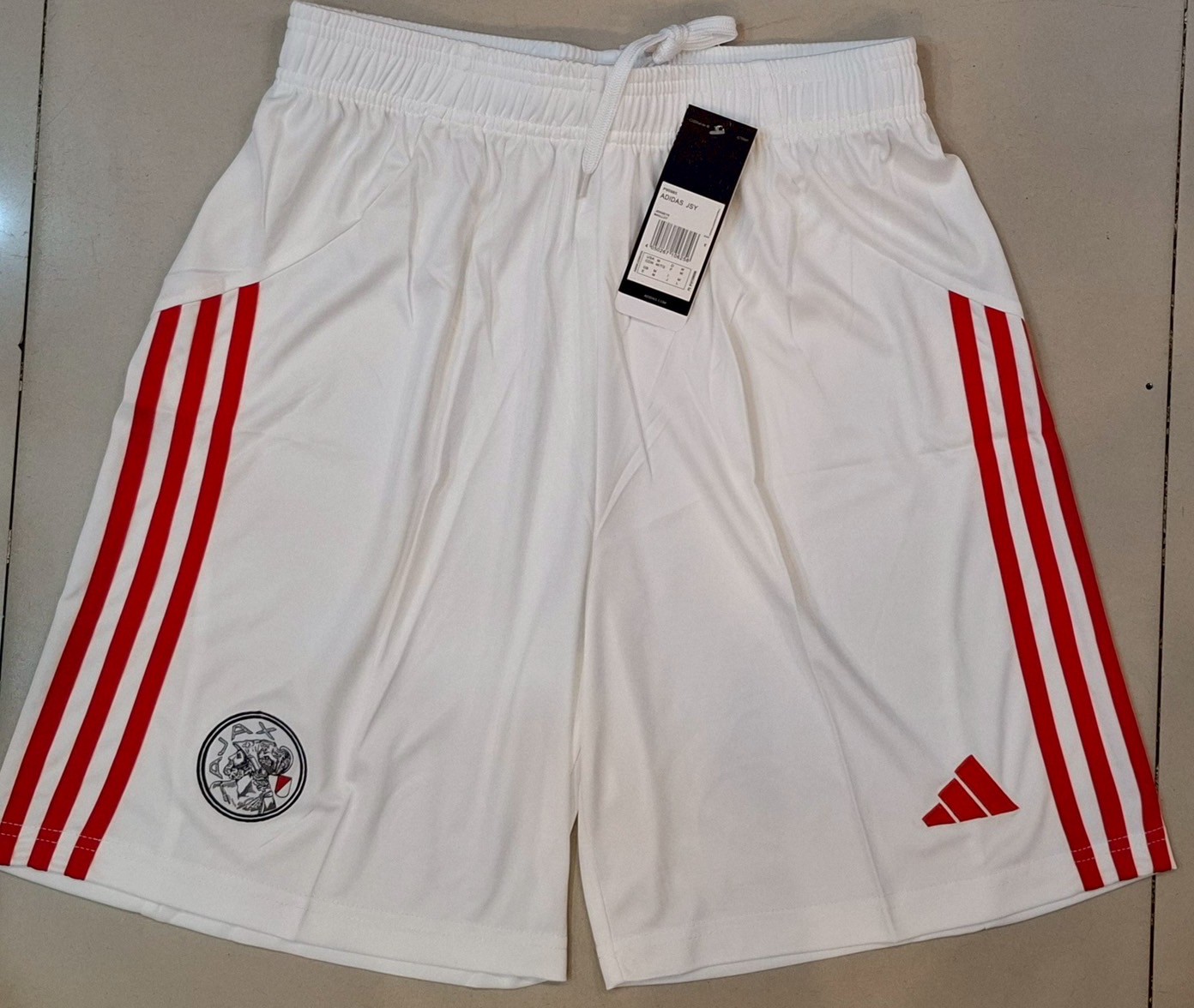 กางเกงฟุตบอลสโมสร ทีมอาเเจ๊ค สีขาว Fans Edition เกรดแฟนบอล 2025