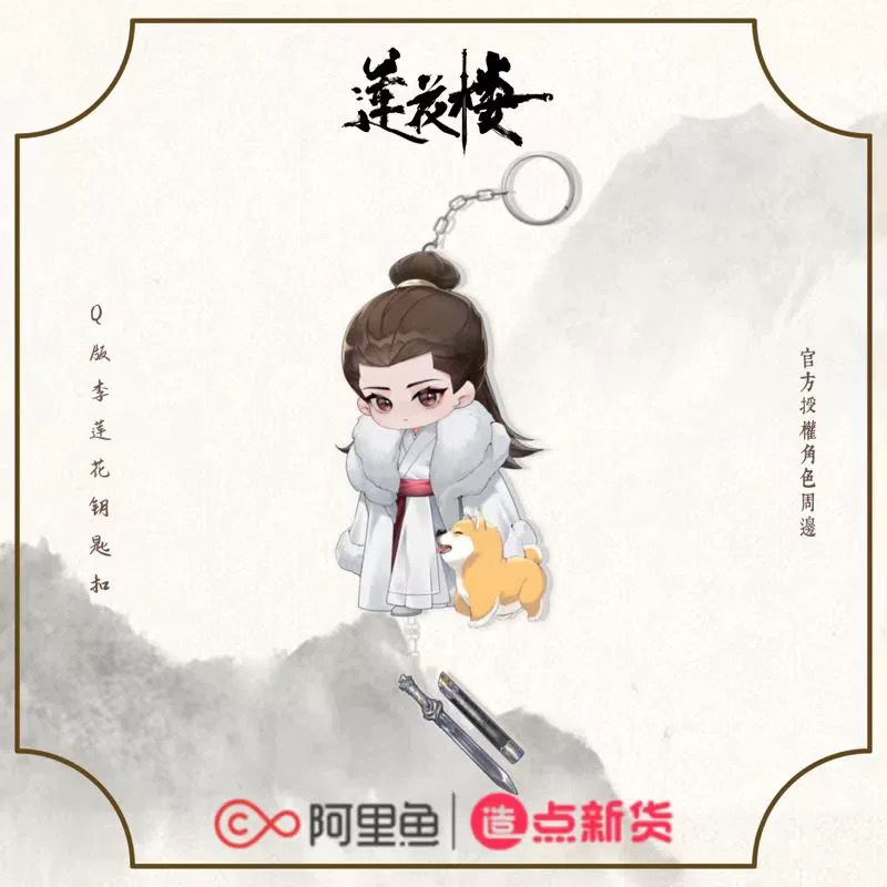 Pre - พวงกุญแจซีรี่ย์หอดอกบัวลายมงคล MysteriousLotusCasebook(Official Goods)