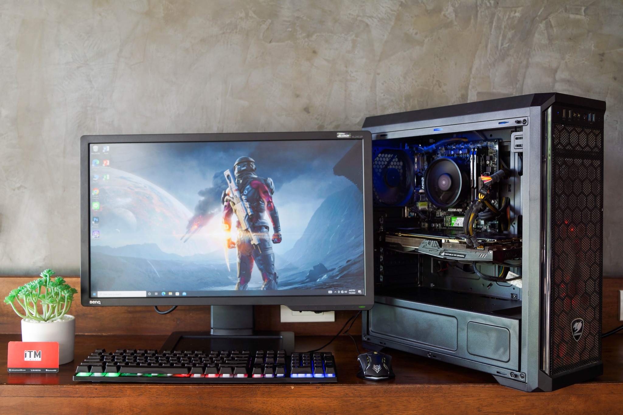 PC ประกอบ Ryzen5 2600 / Ram 16GB / GTX 1070