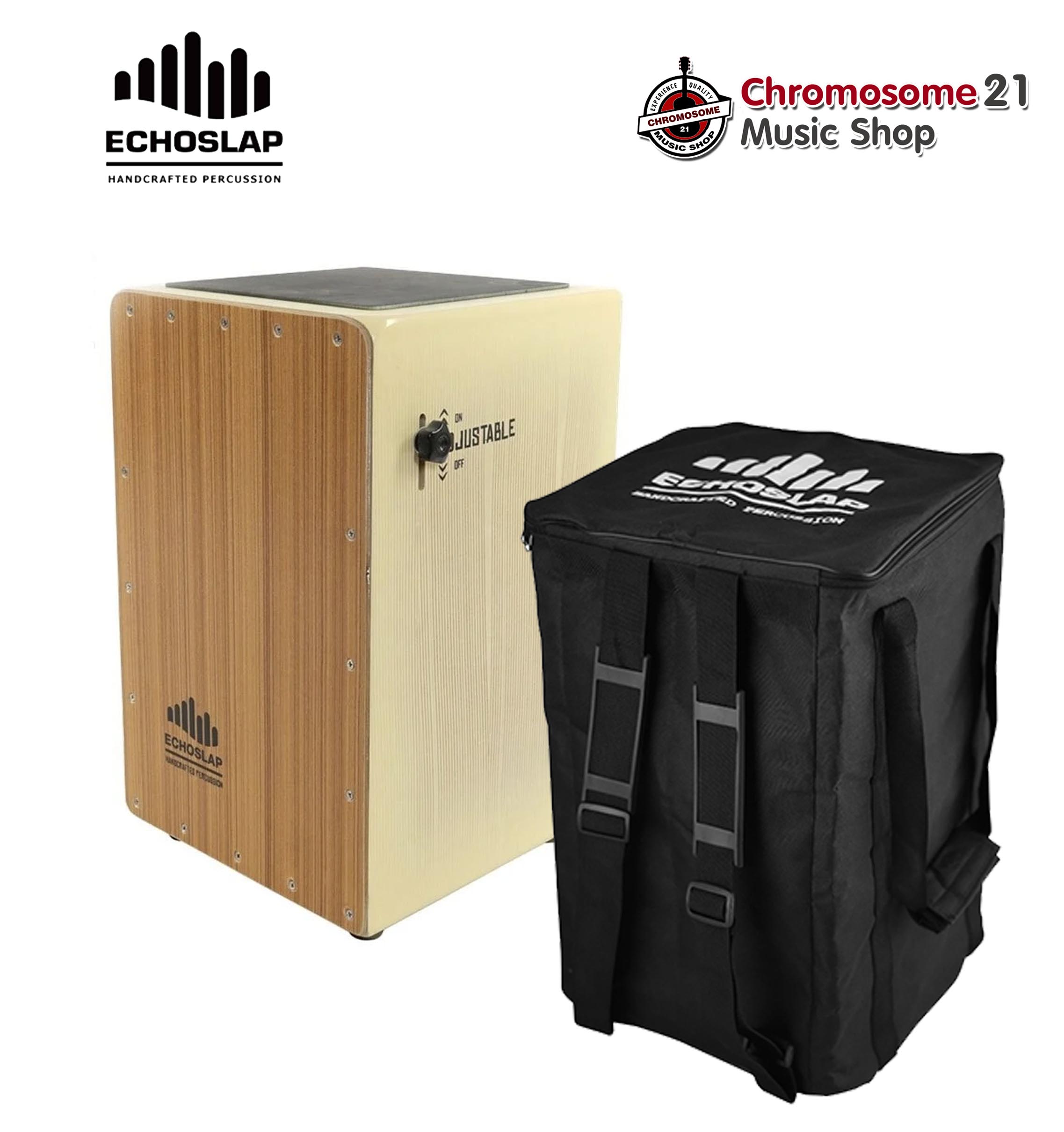 คาฮอง Echoslap GCJECS-ADJ02 หน้าสี coffee แถมกระเป๋าใส่