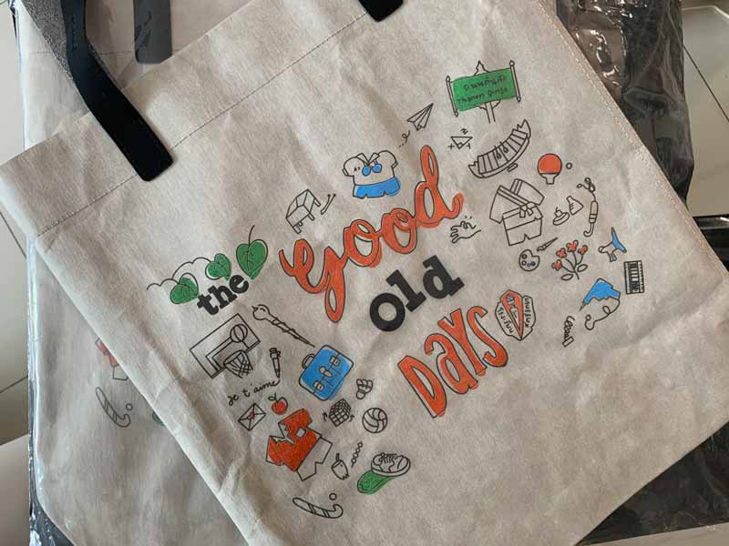 พิมพ์สกรีนโลโก้ พร้อมภาพพิมพ์บนถุงแบรนด์ ถุงขรุขระ สำเนา