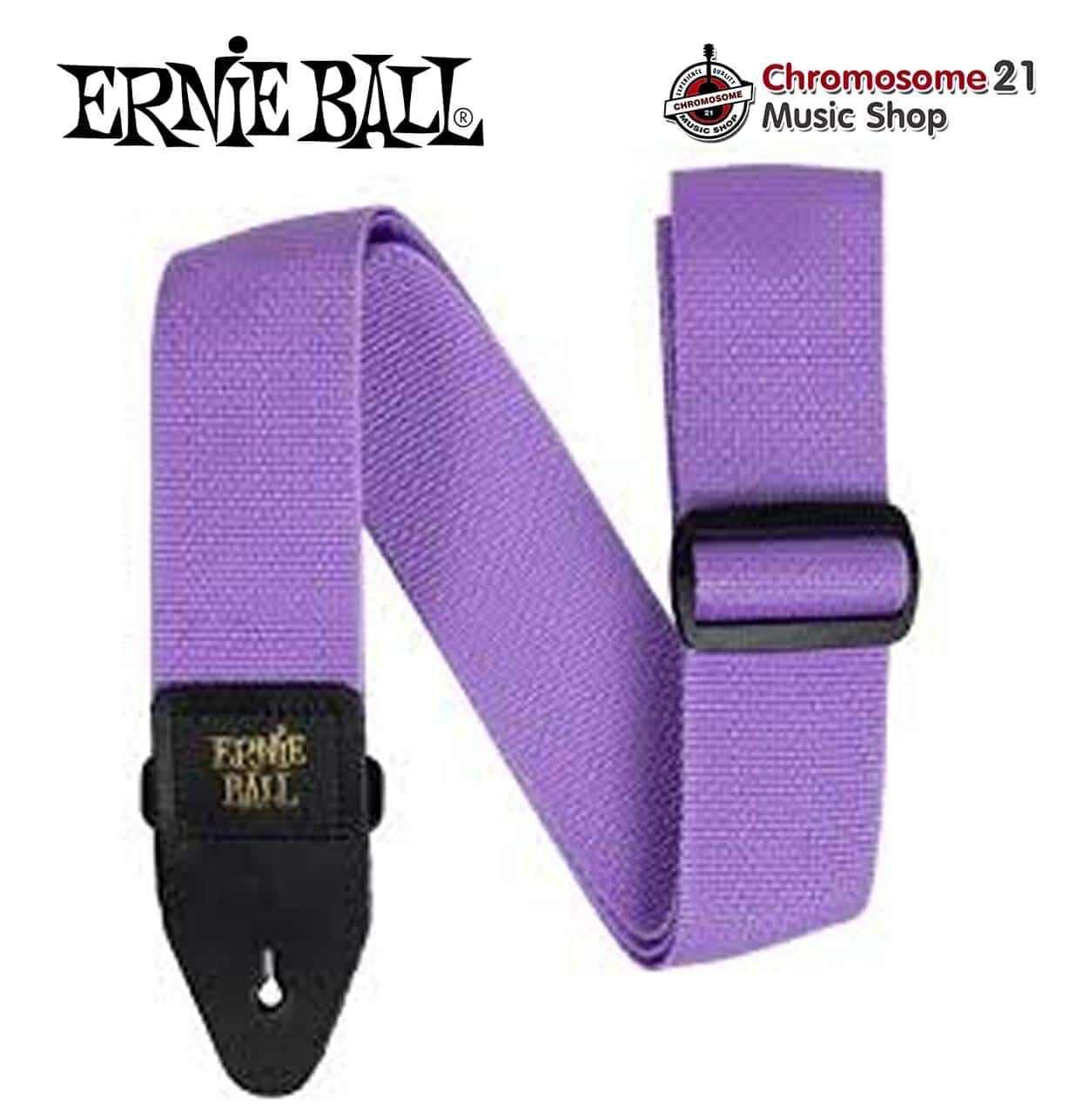 สายสะพายกีตาร์ Ernie Ball Polypro สี Purple Sunset (P05378)