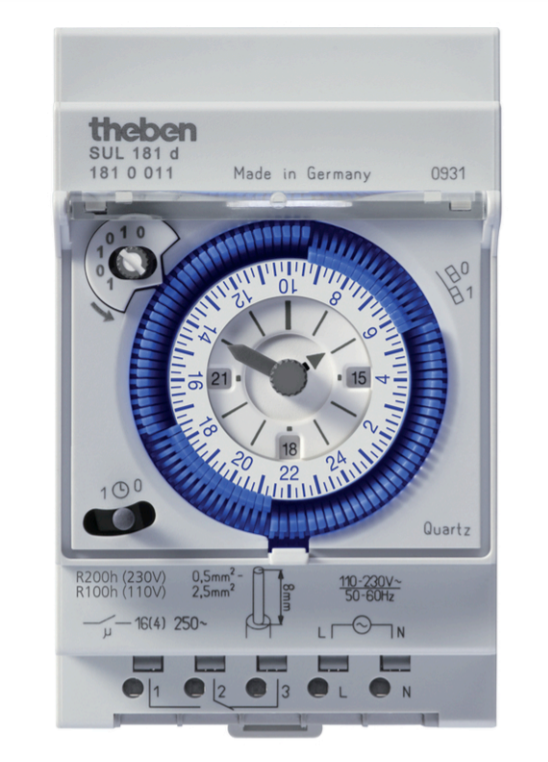 THE BEN TIMER 110 - 230 VAC 50-60Z