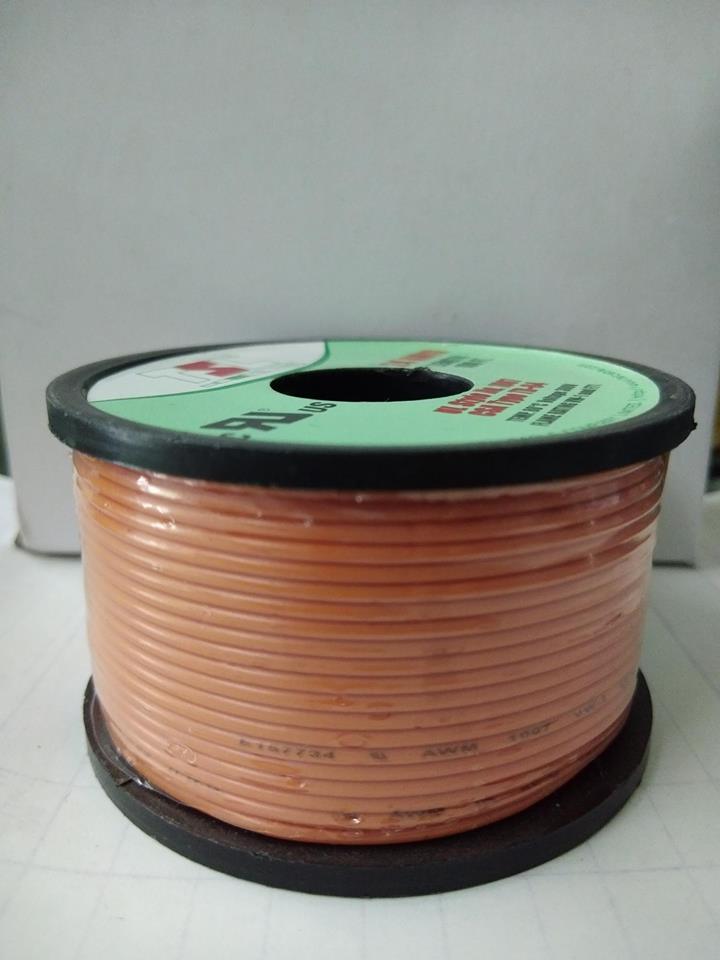 สายไฟ TSL 24 AWG 100FT สีส้ม
