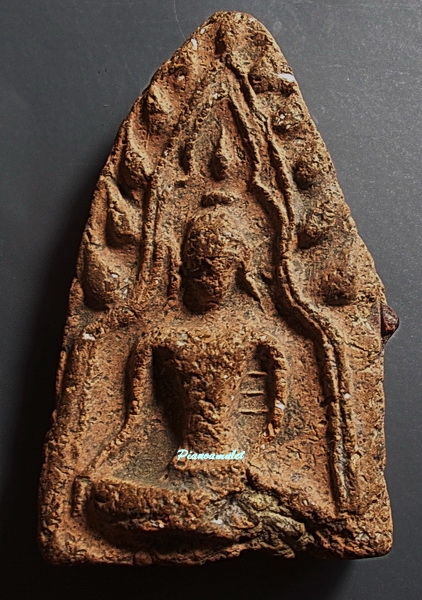 ขุนแผนพลายคู่ตัดเดี่ยว พิมพ์หน้าเทวดา กรุวัดบ้านกร่าง สุพรรณบุรี
