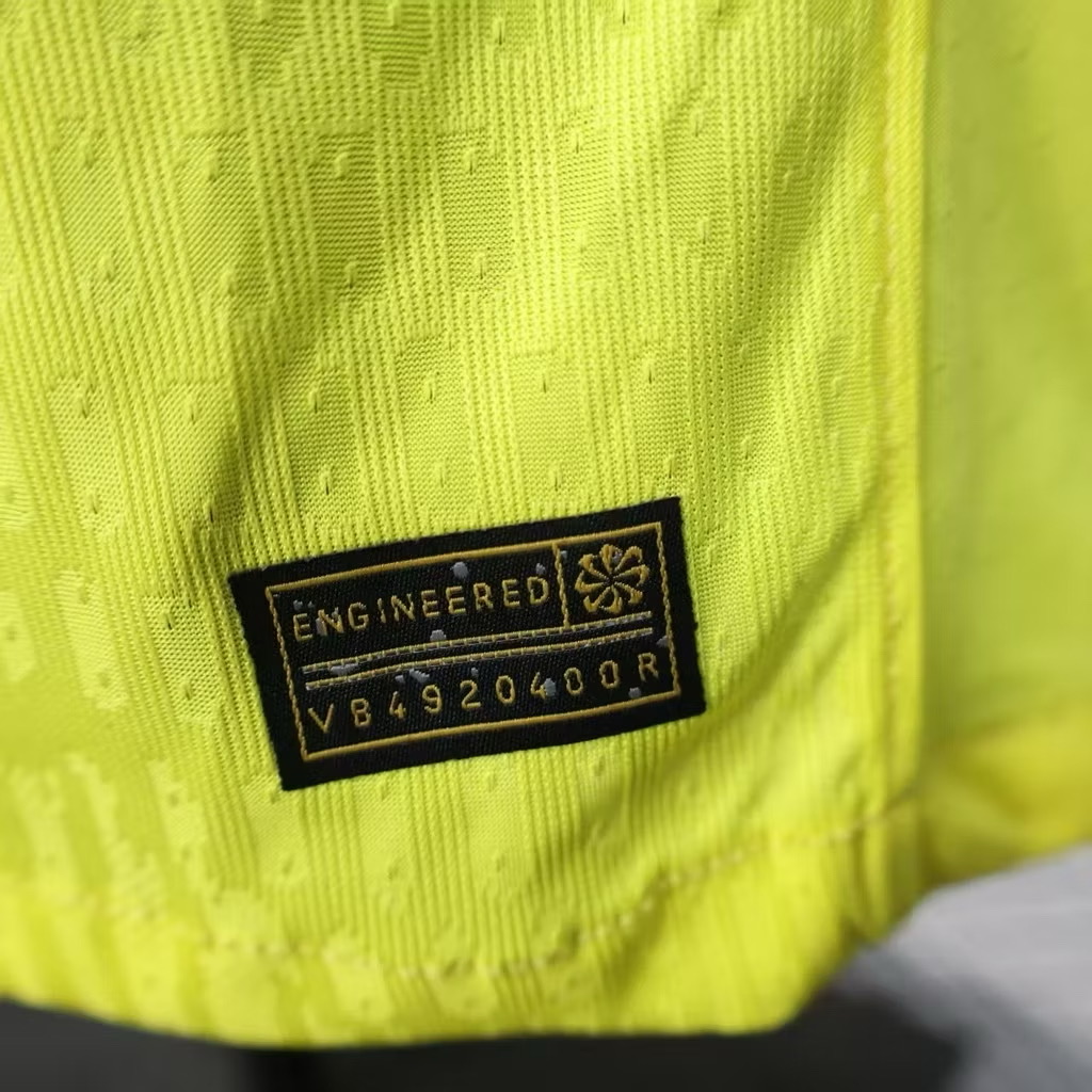 2025-26 เสื้อฟุตบอลสเปอร์ สีเหลือง สำหรับผู้ชาย Player Edition เกรดนักเตะ Size S-2XL