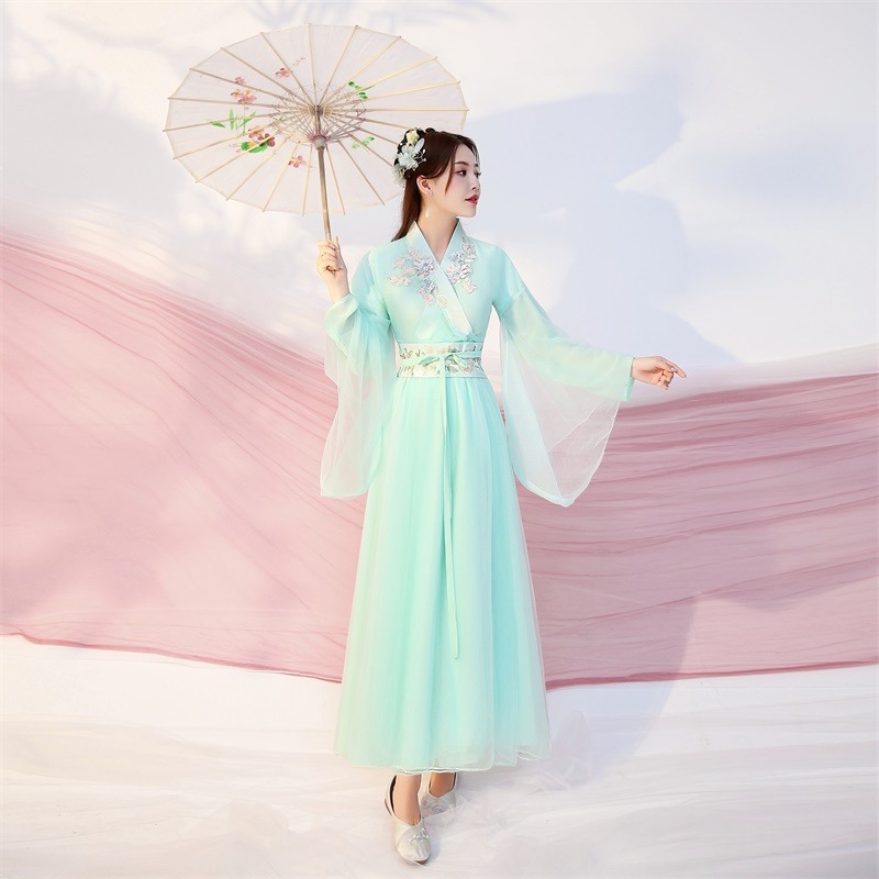 Pre - คอสจีน Hanfu ฮั่นฝูจีน ชุดจีนโบราณ/ซีรี่ย์ ชุดฮั่นฝูผู้หญิง