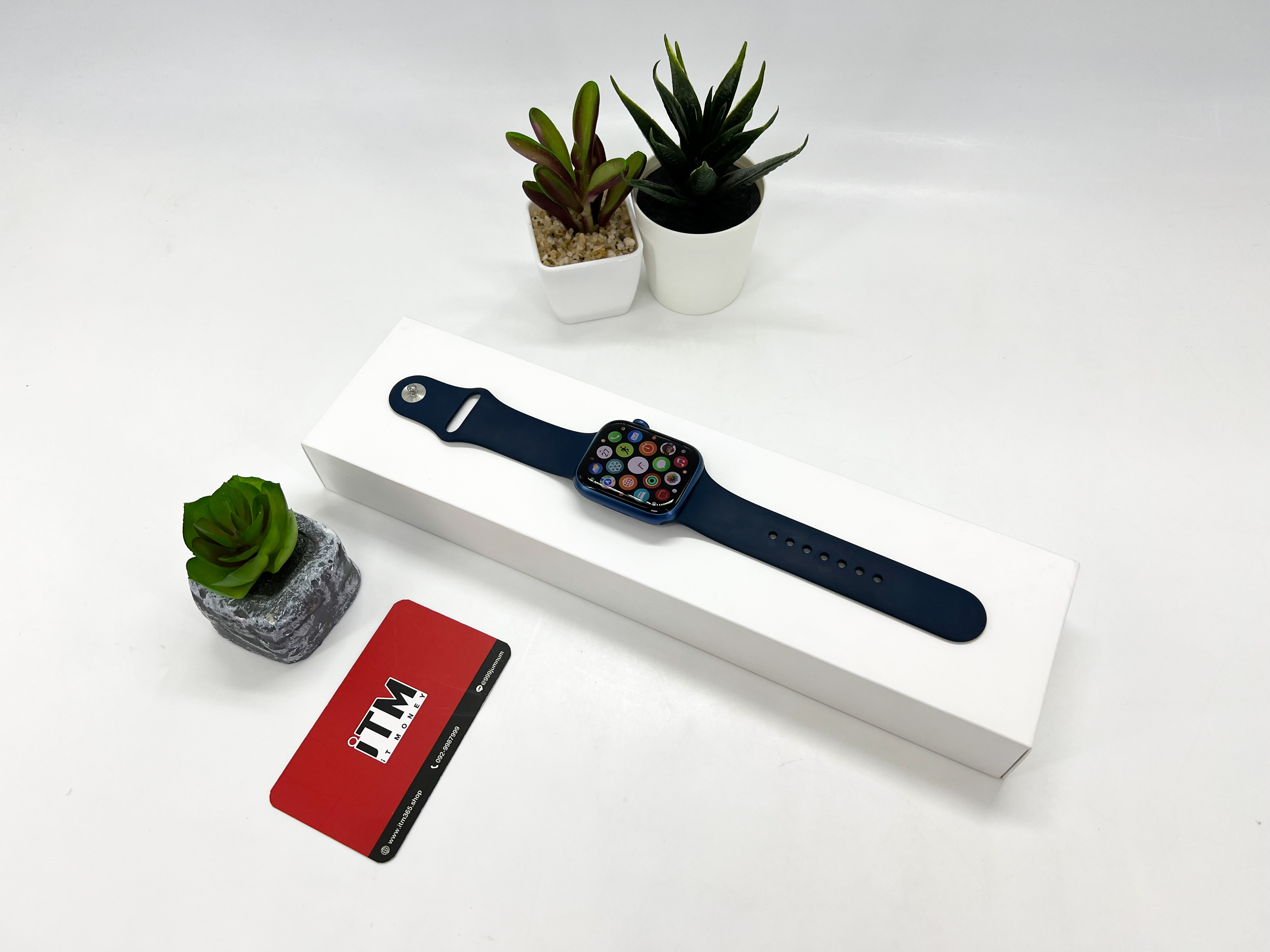Apple Watch S7 (GPS) Alum 45MM Blue