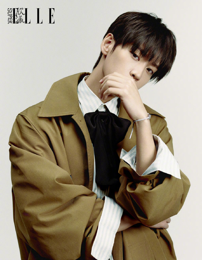 Pre - นิตยสาร Super ELLE YuJingTian อวี๋จิ่งเทียน Tony 2024