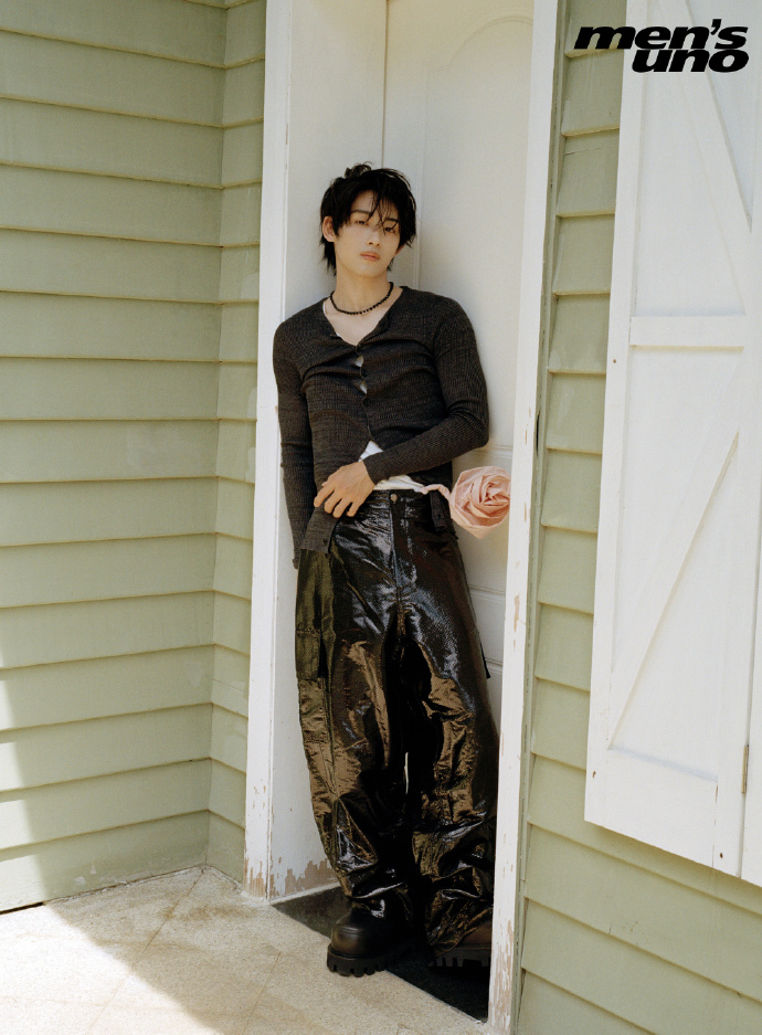 Pre - นิตยสาร Men's Uno DongSicheng วินวิน WINWIN 2024+โปสเตอร์ อฟช.