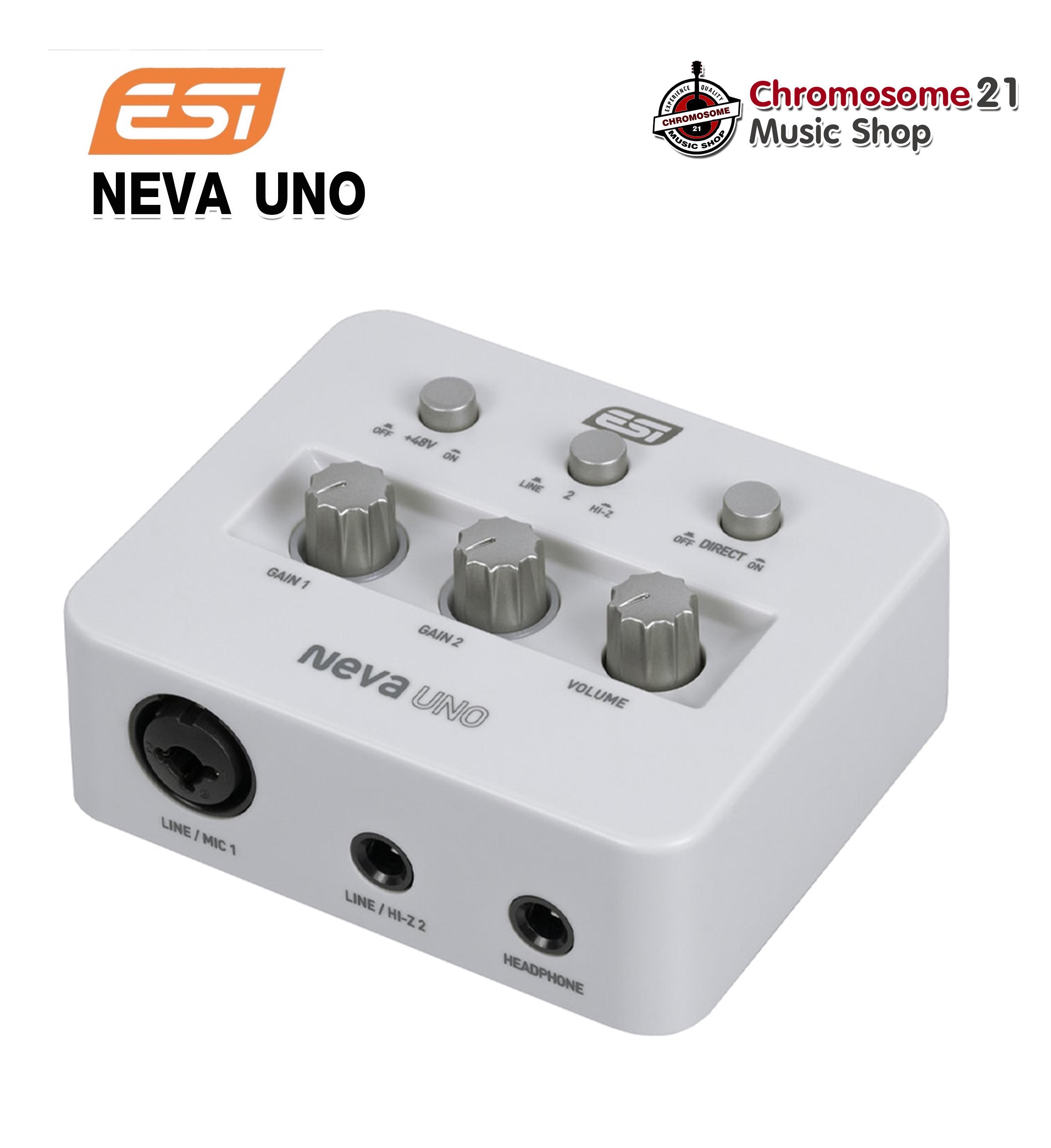 ออดิโออินเตอร์เฟส ESI Neva Uno AUDIO INTERFACE