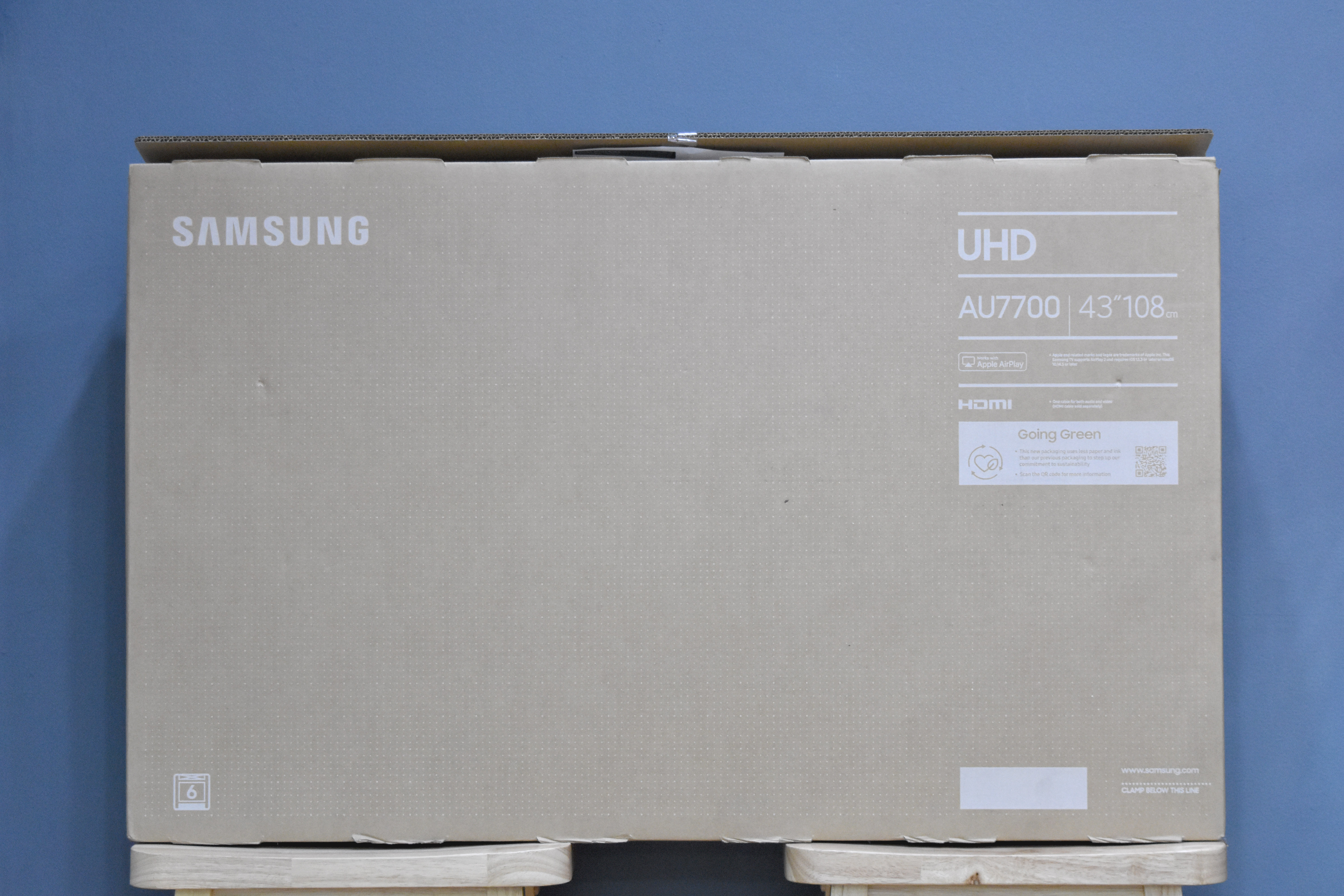 SAMSUNG ทีวี UHD LED (43"นิ้ว, 4K) รุ่น UA43AU7700KXXT