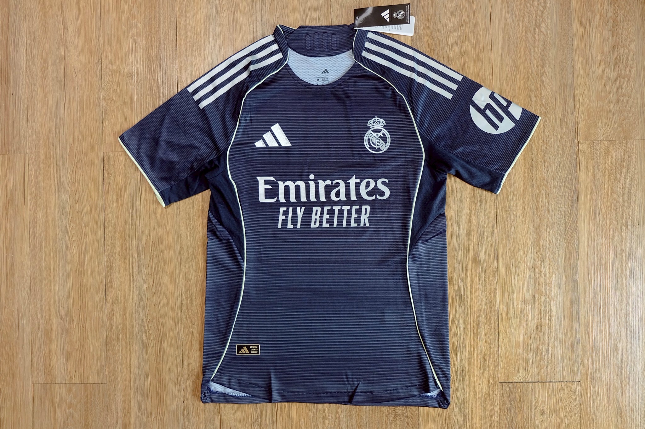 2025-26 เสื้อฟุตบอลเรอัล มาดริดฯ สีดำ สำหรับผู้ชาย Player Edition เกรดนักเตะ Size S-2XL