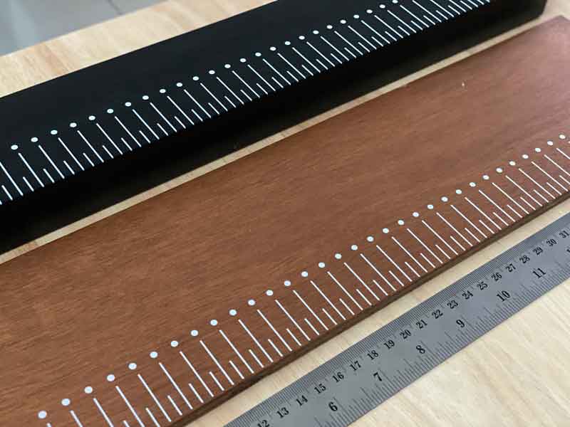 พิมพ์ไม้หน้าสาม พิมพ์ไม้บรรทัด พิมพ์สเกล