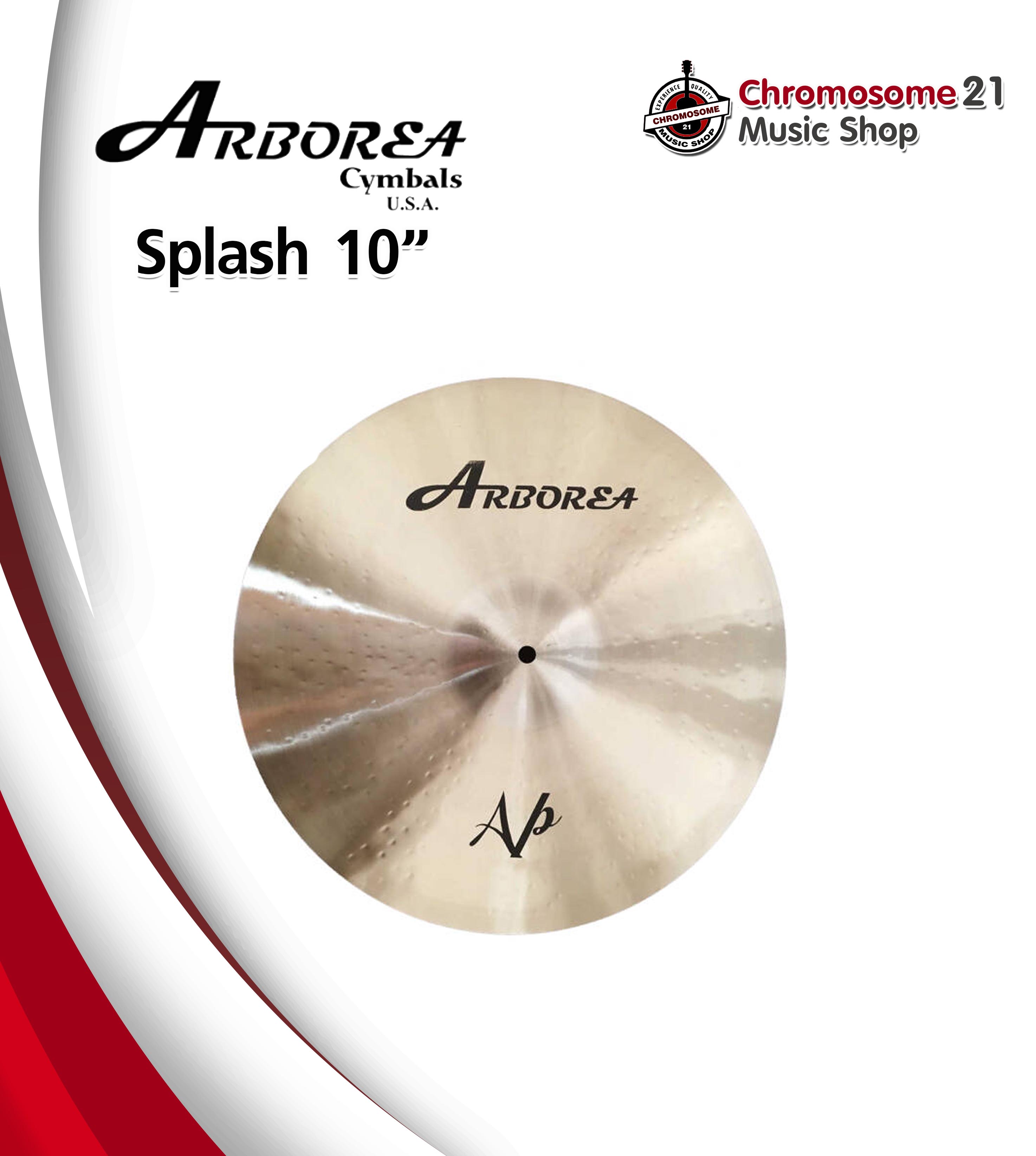 ฉาบ Arborea AP-S10 ขนาด 10 นิ้ว แบบ Splash Cymbals