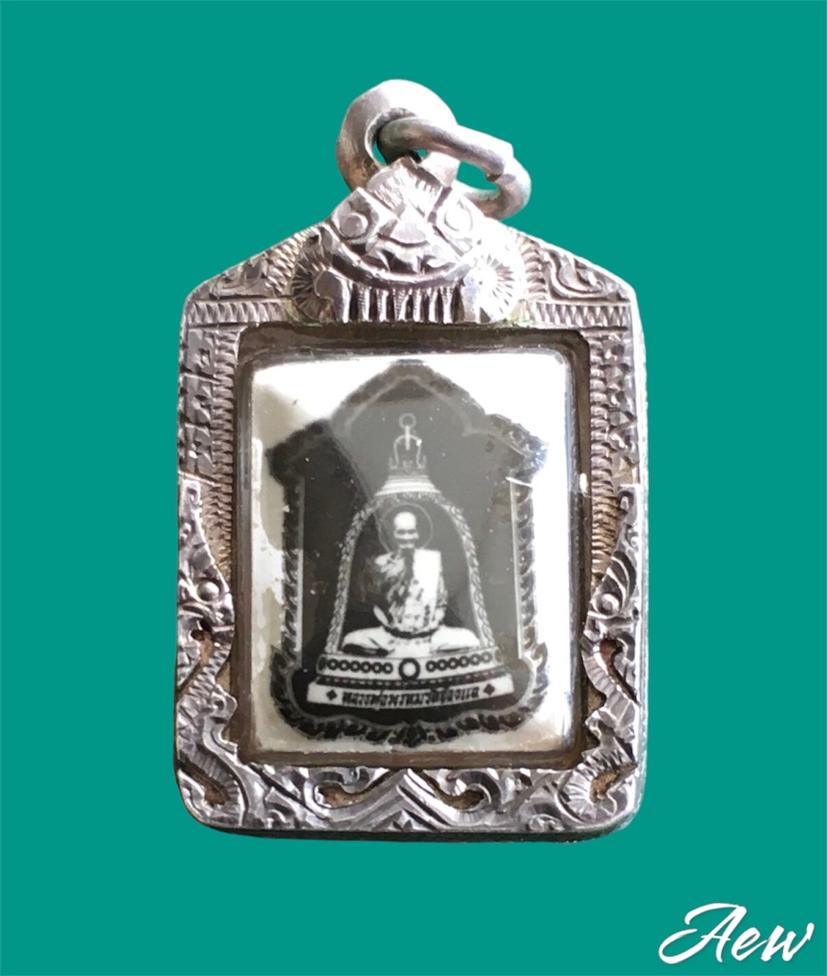 ล็อกเก็ตหลวงพ่อพรหม วัดช่องแค นครสวรรค์ ปี2512