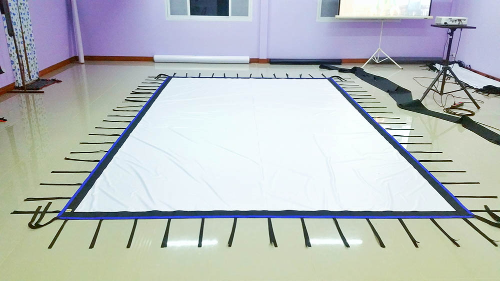 จอหนัง ผ้ามุกด้าน 12 เมตร 2.35:1