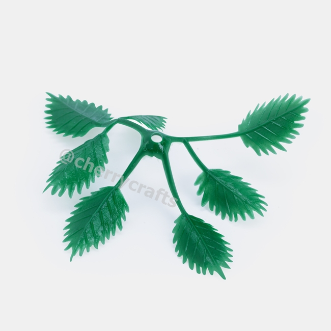 ใบดอกกุหลาบพลาสติก ใบกุหลาบถุงละ0.5 กิโล สีเขียวร้อยง่าย สำหรับงานขั้นหมาก ดอกไม้ประดิษฐ์ ราคาถูกขายปลีก-ส่ง