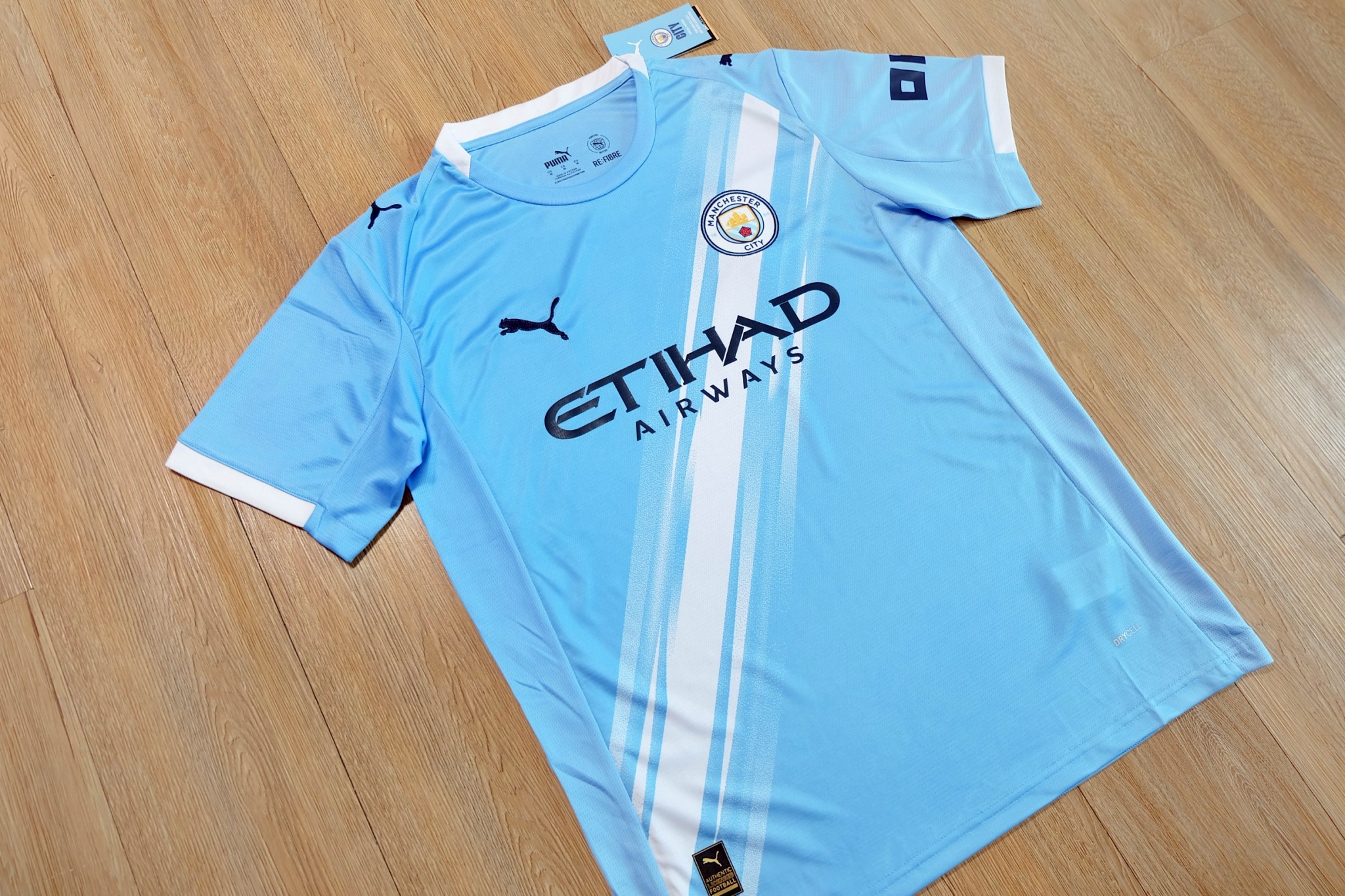 เสื้อฟุตบอล แมนซิตี้ เหย้า สีฟ้า Fans Edition เกรดแฟนบอล 2025