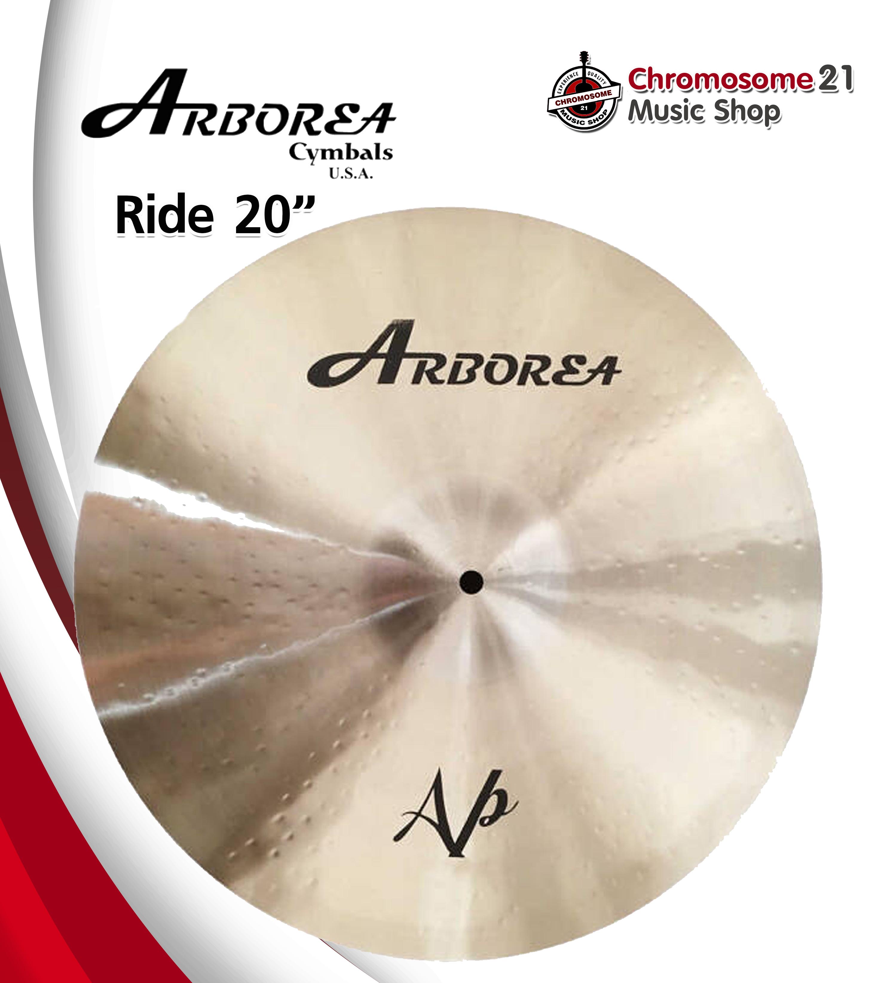 ฉาบ Arborea AP-R20 ขนาด 20 นิ้ว แบบ Ride Cymbals