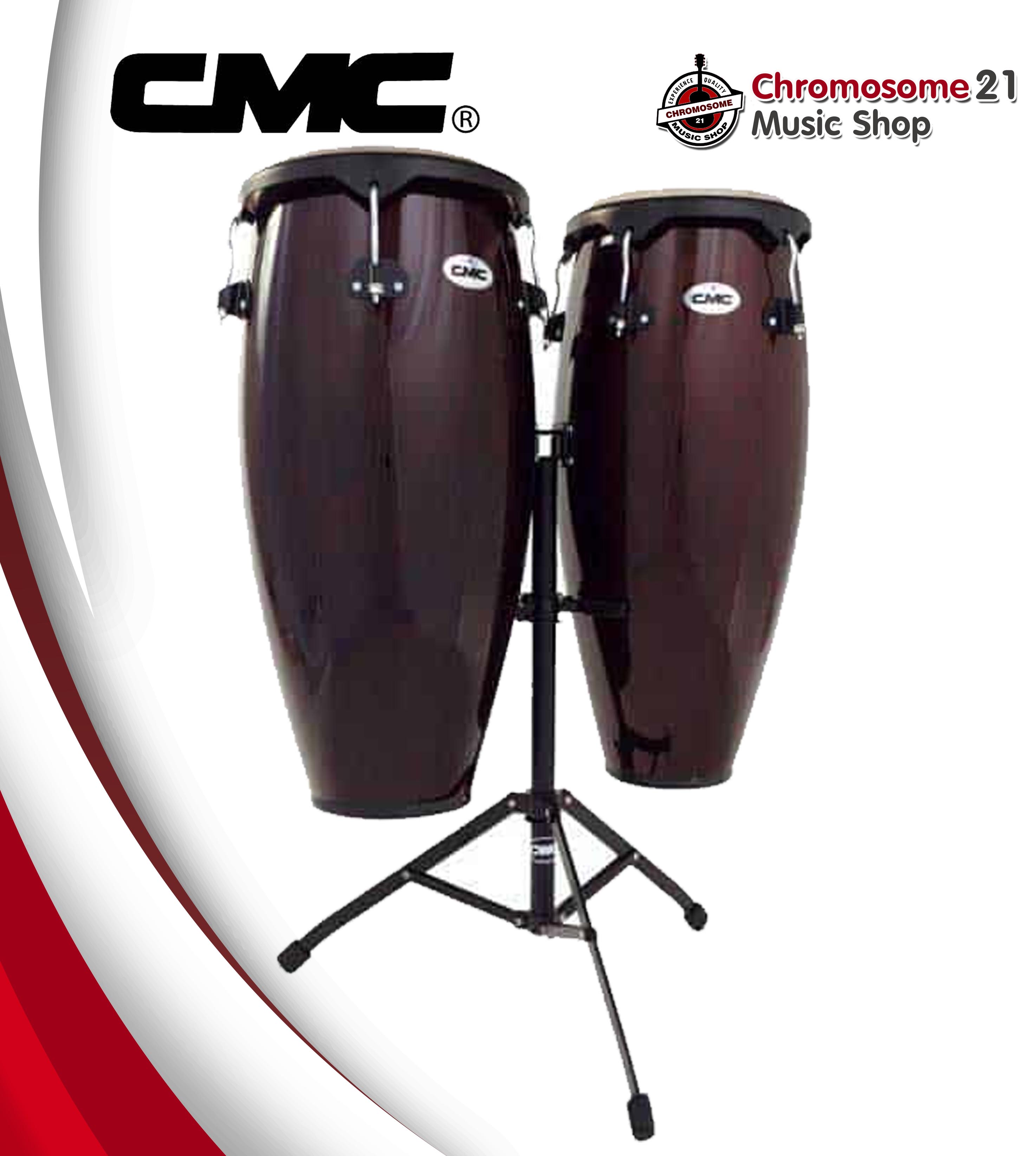 กลองทอมบ้า CMC (สีน้ำตาล)