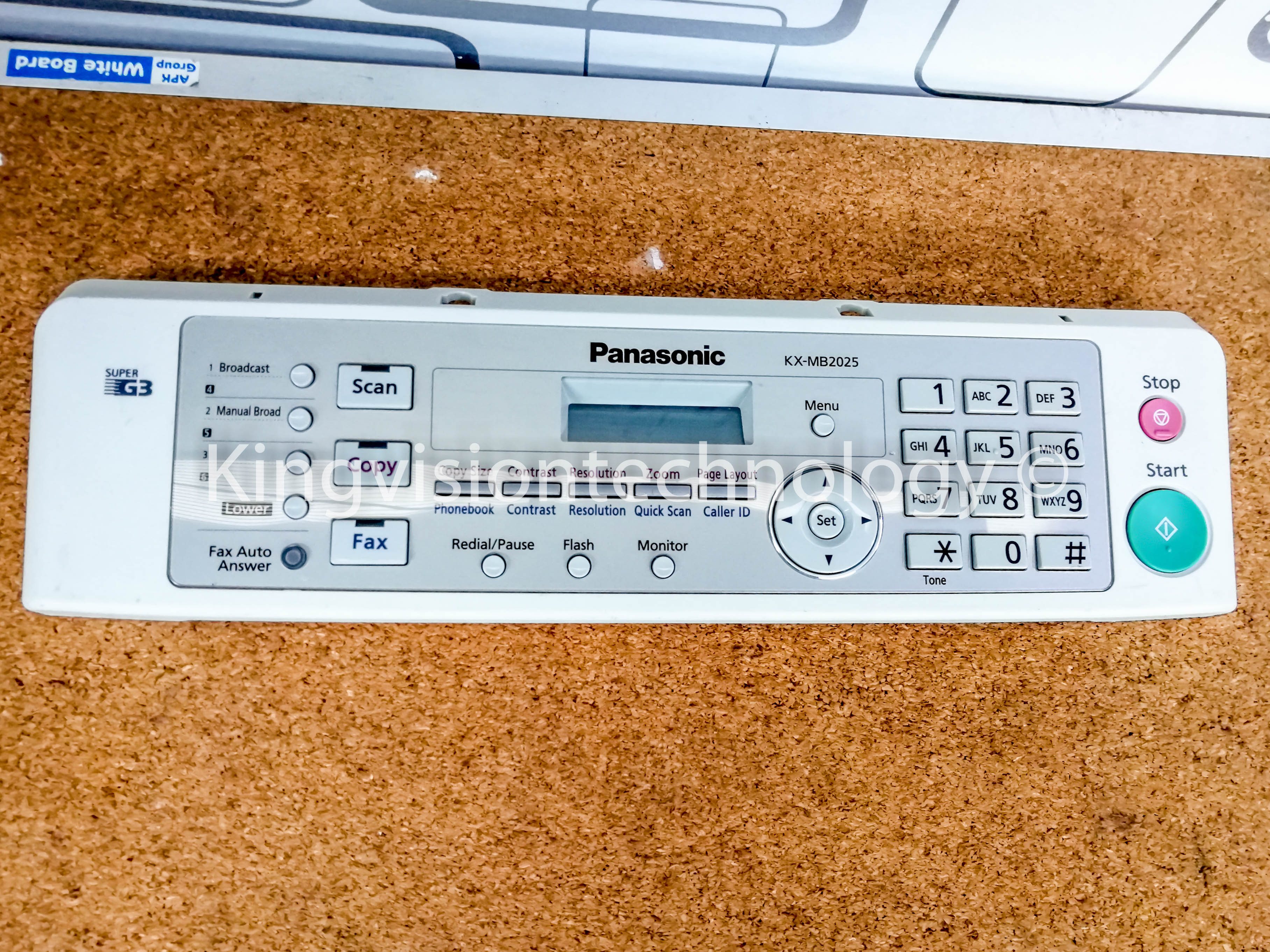 Control Panel ชุดแผงปุ่มกด (มือสอง) FAX Panasonic KX-MB2025