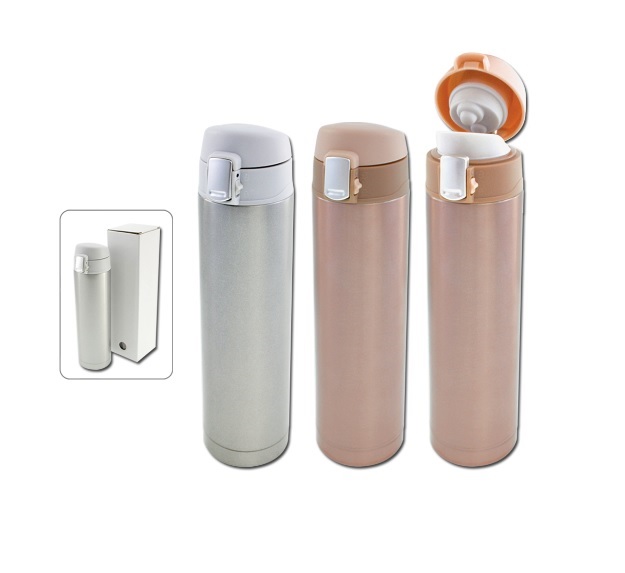 กระบอกน้ำสแตนเลส 400 ml (รหัส SP-017)