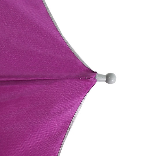 ร่มตอนเดียว 16 นิ้ว สีม่วงอมชมพู