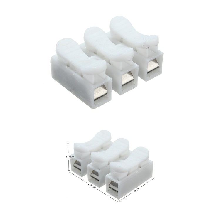 เต๋าต่อสายไฟ เต๋าหนีบสายไฟ ขั้วต่อสายไฟฟ้า ตัวเชื่อมต่อสายไฟอย่างรวดเร็ว เทอร์มินอล ต่อสายแบบกดเสียบ Terminal Block