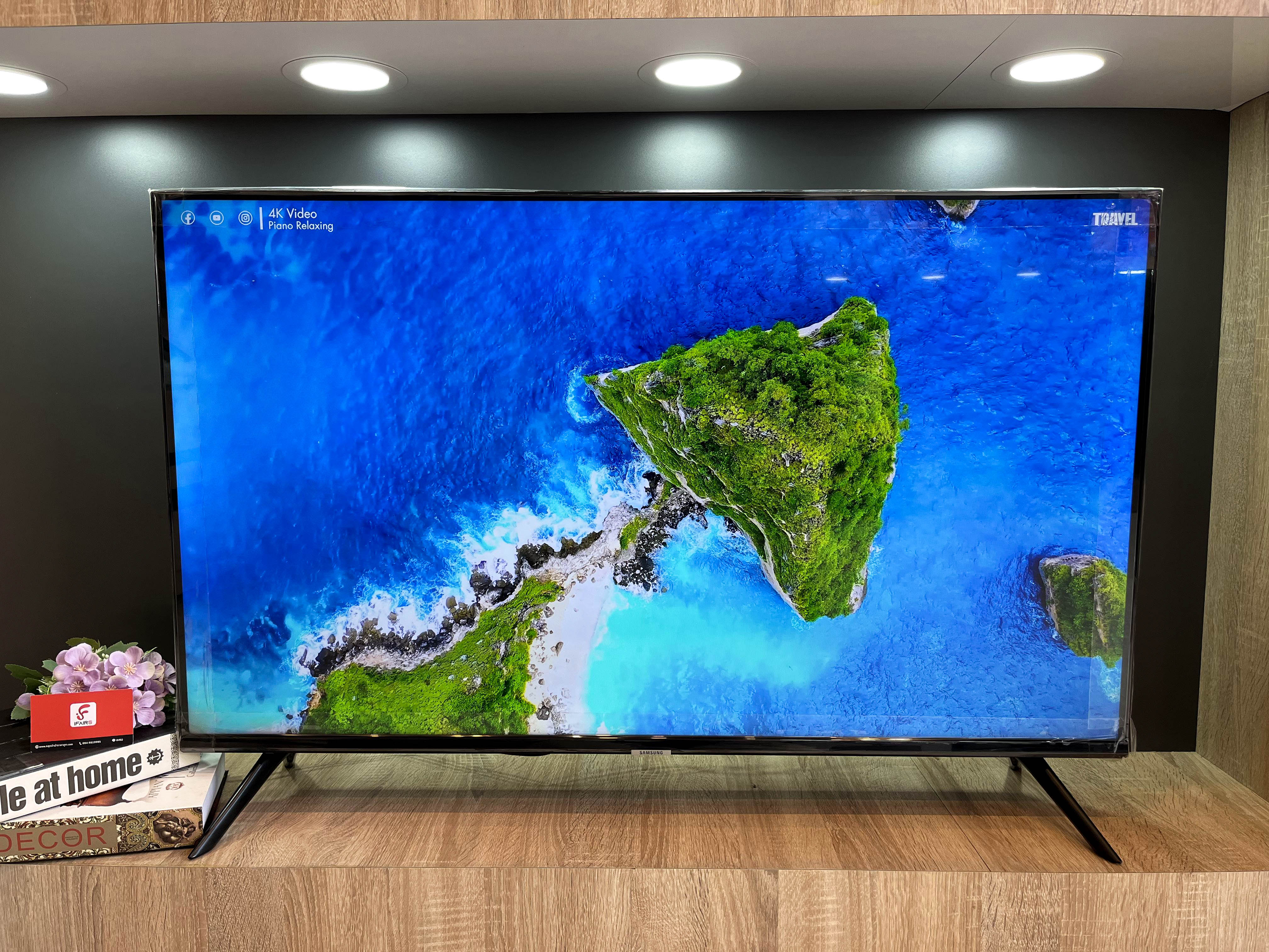 SAMSUNG Smart 4K Crystal UHD TV (43", Smart,4K) รุ่น UA43AU7002KXXT
